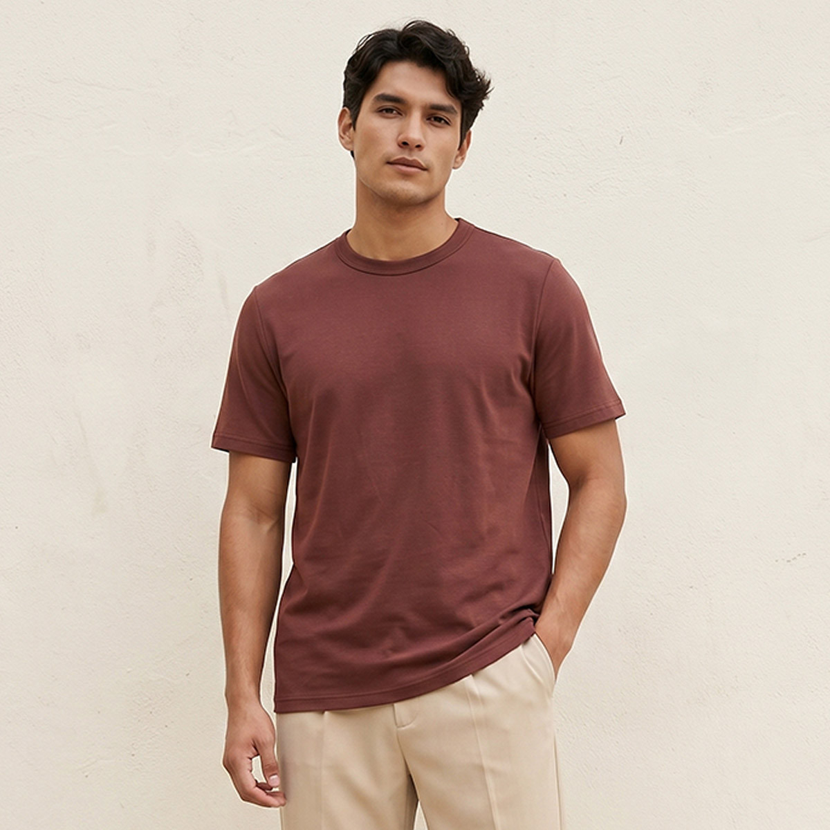 Splash Basics Relaxed Fit Crew Neck T-shirt-men-clothing-tshirtsandpolos-tshirts-image-1