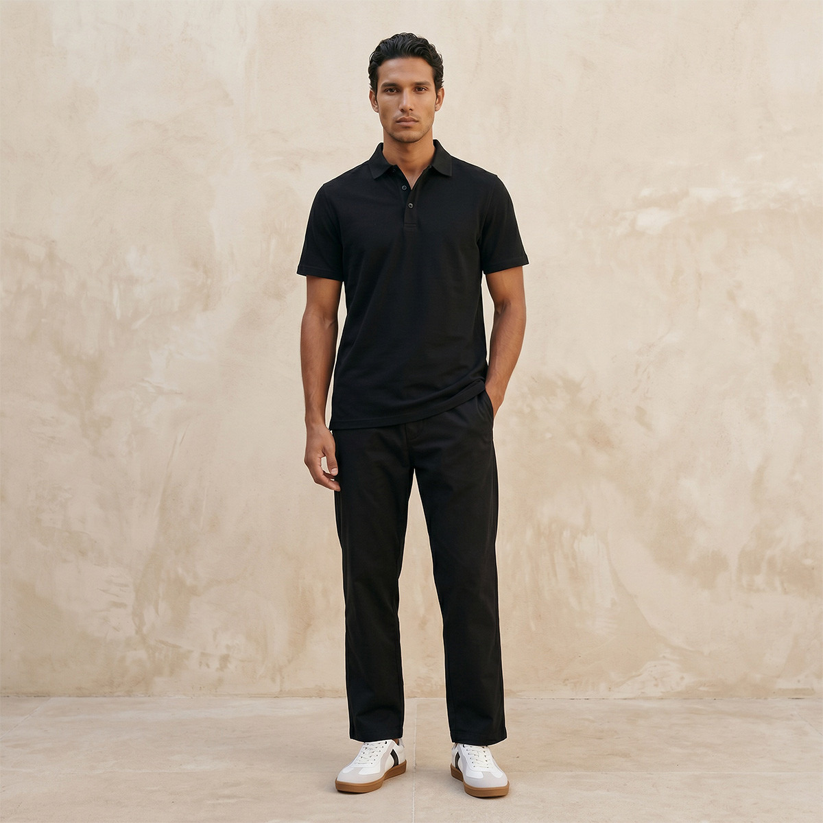 بنطلون بقصّة عادية من سبلاش بيزكس-men-clothing-bottoms-trousersandchinos-trousers-image-3
