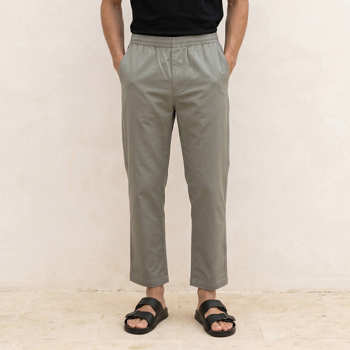 بنطلون بقصّة عادية من سبلاش بيزكس-men-clothing-bottoms-trousersandchinos-trousers-image-1