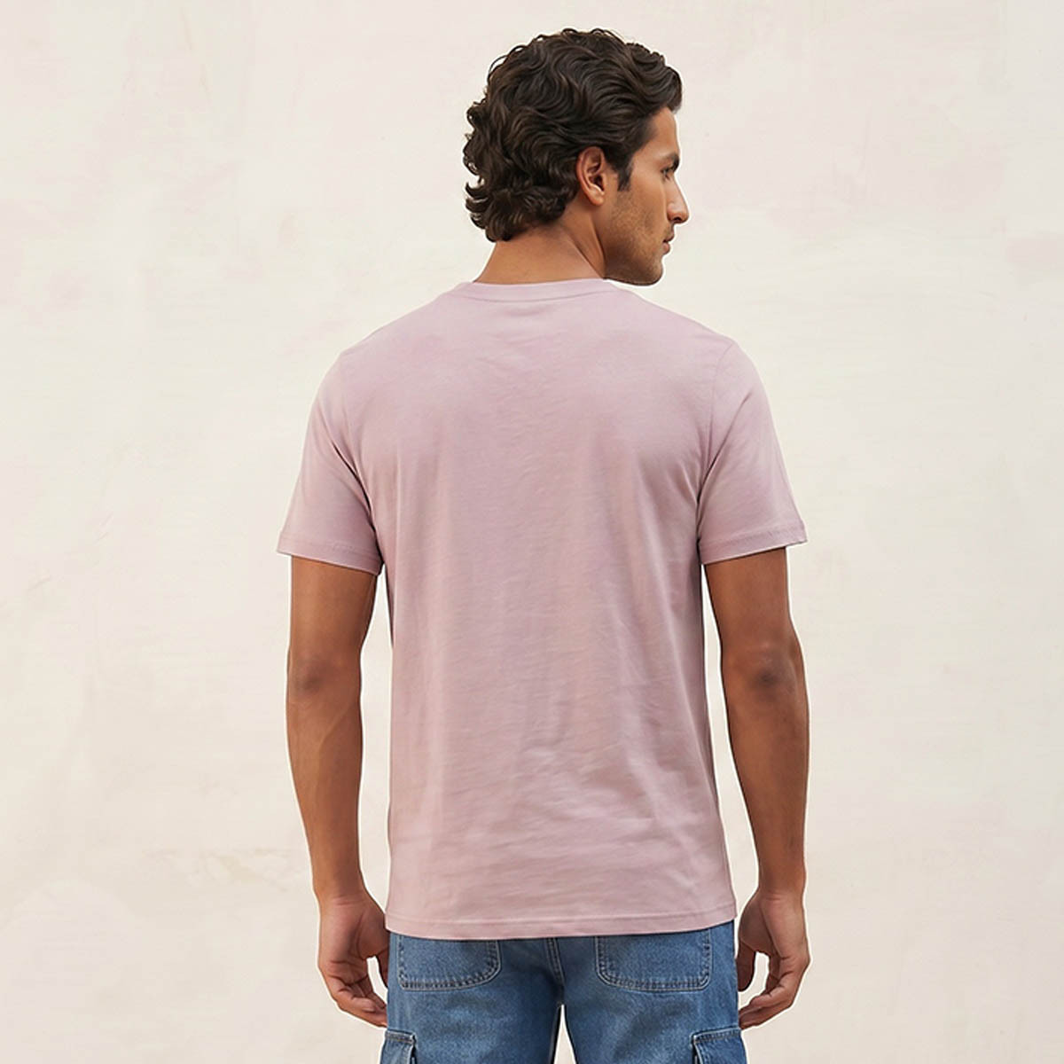 Splash Basic Slim Fit Crew Neck Slogan Print T-shirt-men-clothing-tshirtsandpolos-tshirts-image-4