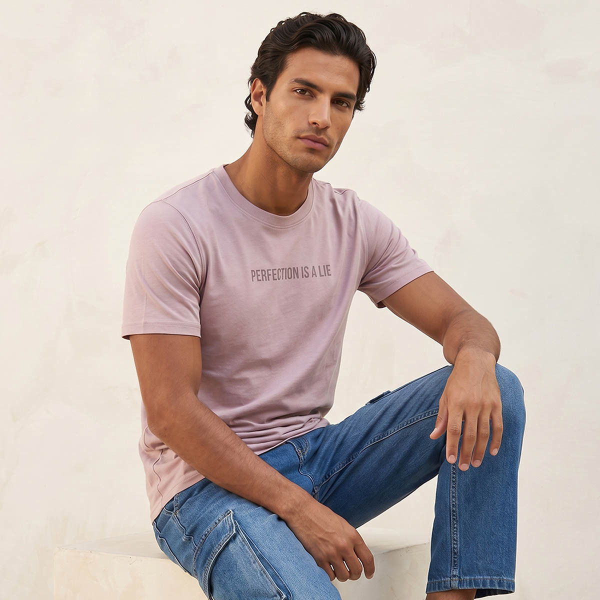 Splash Basic Slim Fit Crew Neck Slogan Print T-shirt-men-clothing-tshirtsandpolos-tshirts-image-6