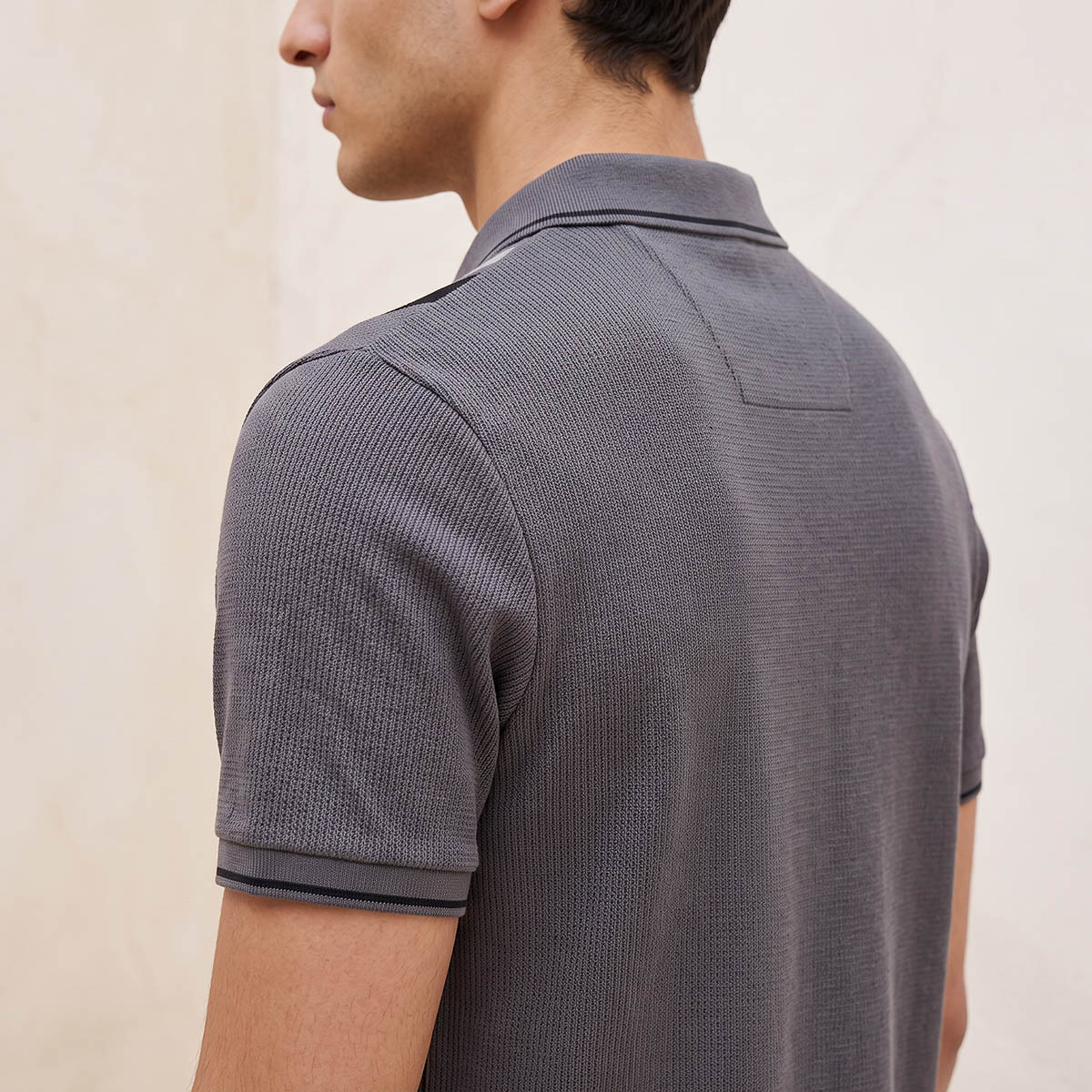 Splash Basic Short Sleeves Striped Ottoman Polo T-shirt-men-clothing-tshirtsandpolos-polos-image-5