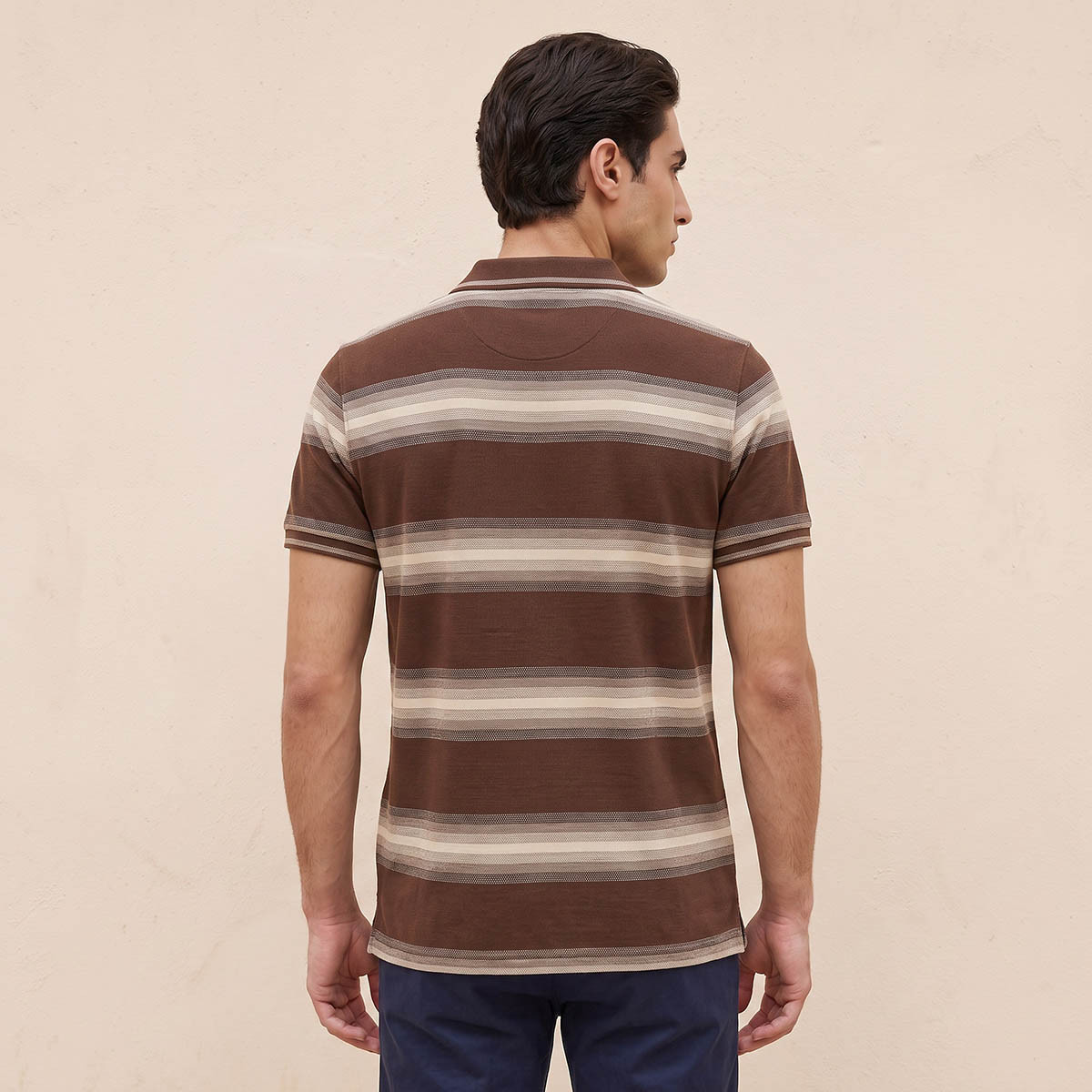Splash Basic Short Sleeves Textured Polo T-shirt-men-clothing-tshirtsandpolos-polos-image-4