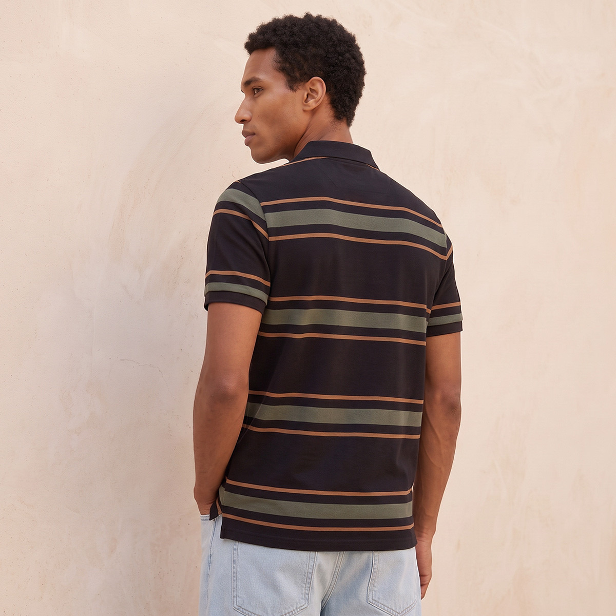 Splash Basics Pique Polo T-shirt with Stripes-men-clothing-tshirtsandpolos-polos-image-3