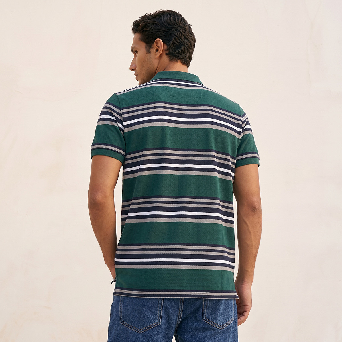 Splash Basics Pique Polo T-shirt with Stripes-men-clothing-tshirtsandpolos-polos-image-3
