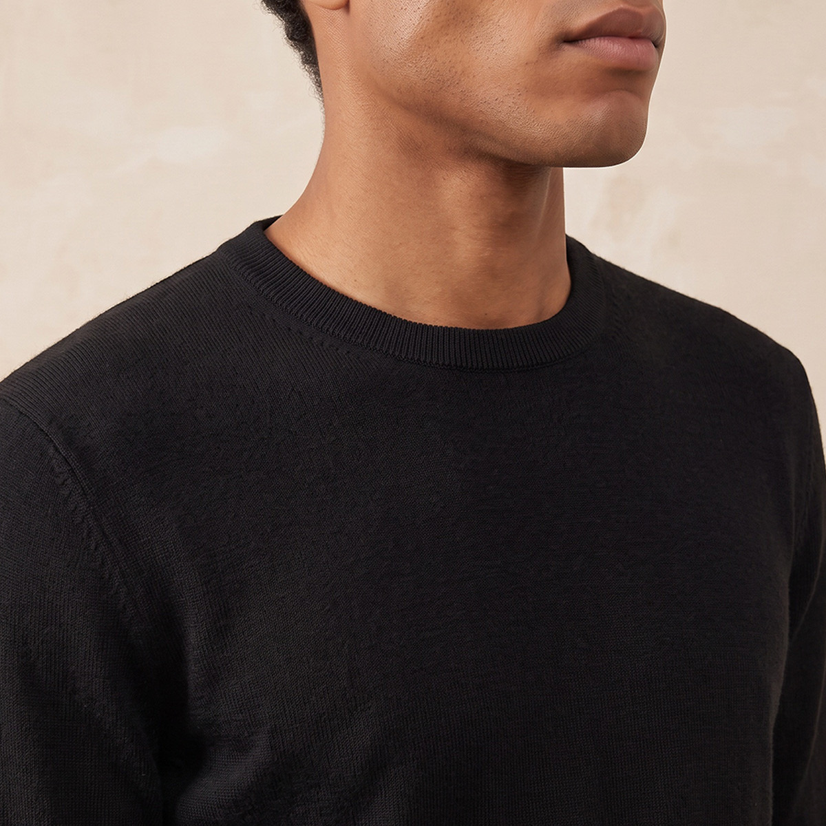 Splash Basic Crew Neck Textured Sweater-men-clothing-sweatersandpullovers-image-6