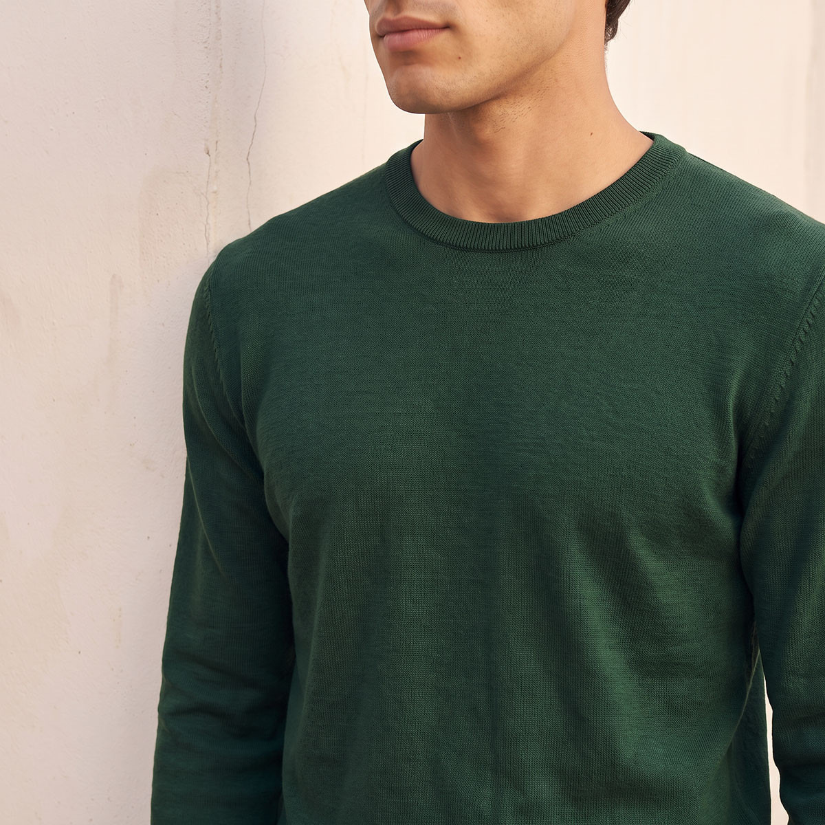 Splash Basic Crew Neck Textured Sweater-men-clothing-sweatersandpullovers-image-4