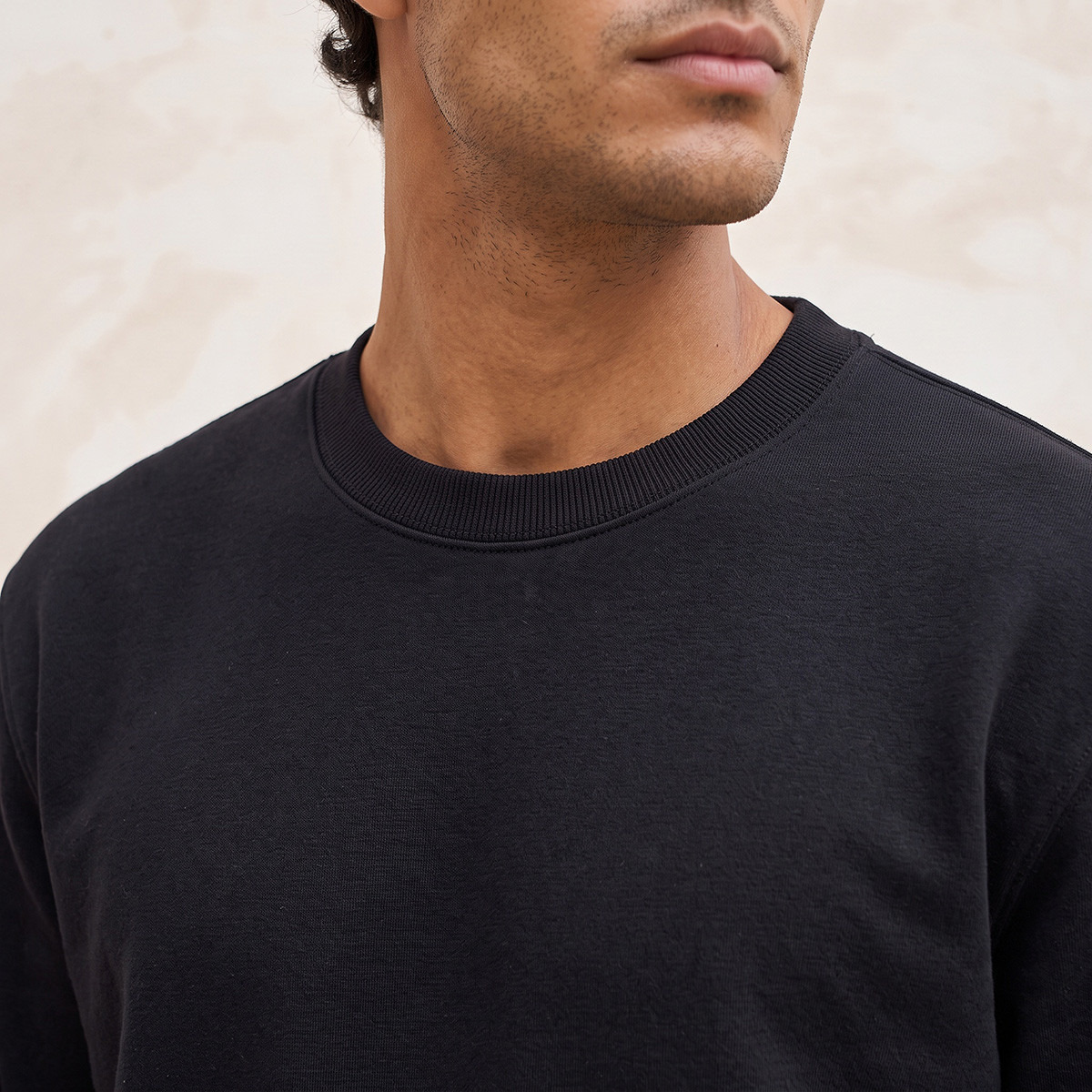 Splash Basic Regular Fit Sweatshirt-men-winterwear-hoodiesandsweatshirts-image-4
