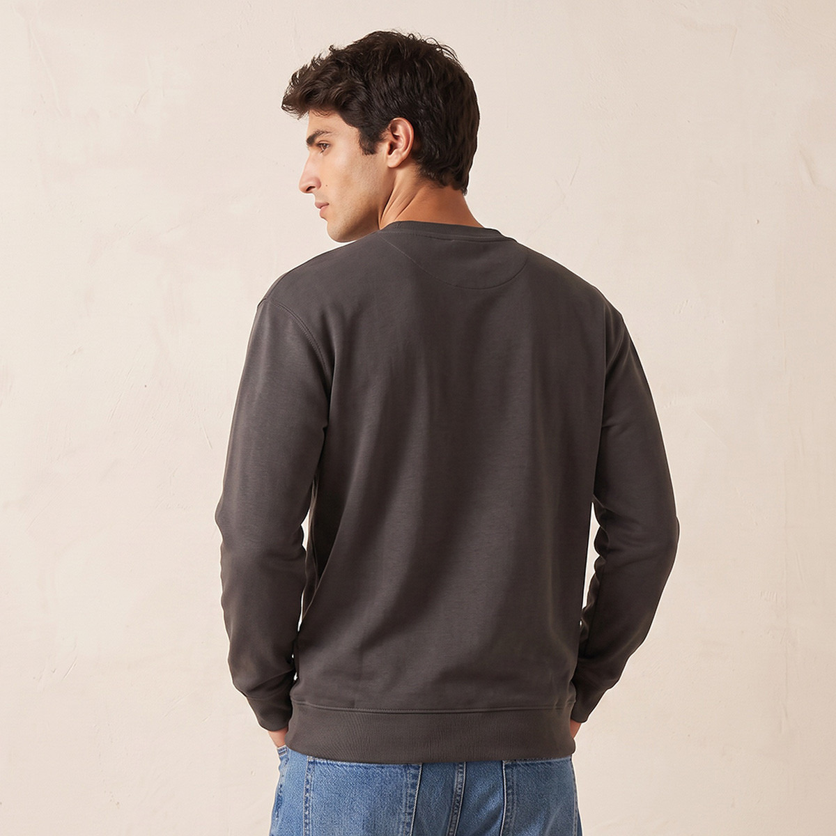Splash Basic Regular Fit Sweatshirt-men-winterwear-hoodiesandsweatshirts-image-3