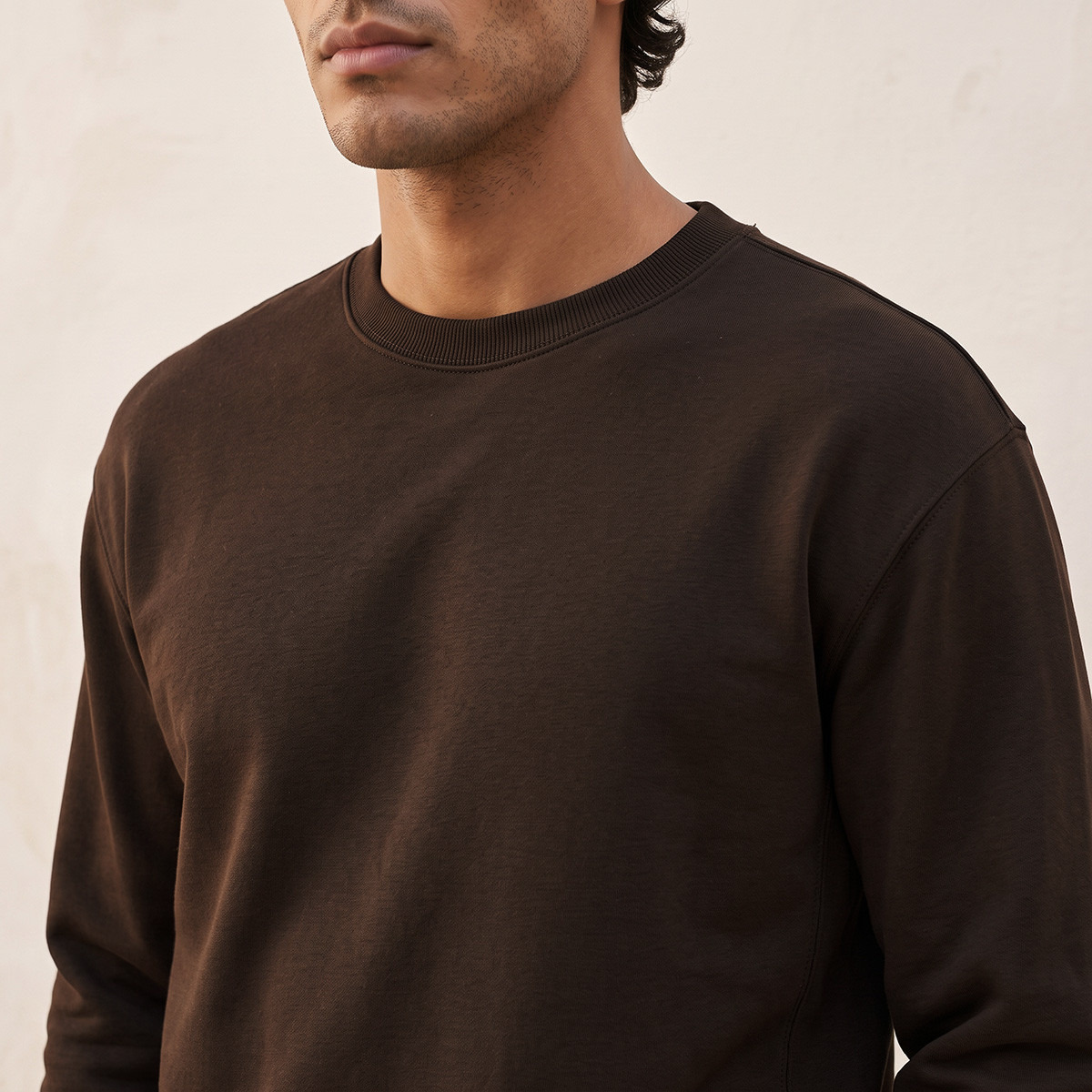 Splash Basic Regular Fit Sweatshirt-men-winterwear-hoodiesandsweatshirts-image-4