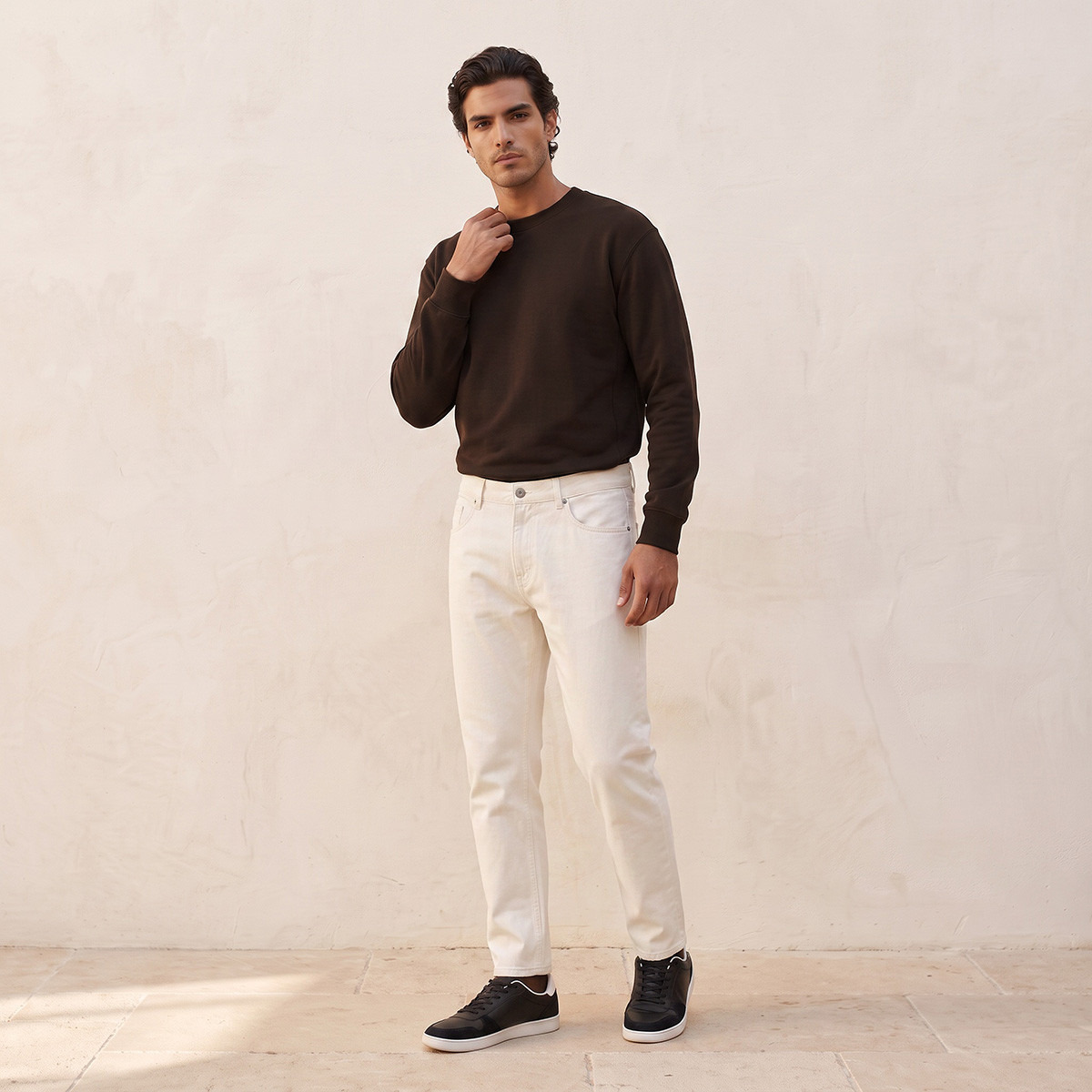 Splash Basic Regular Fit Sweatshirt-men-winterwear-hoodiesandsweatshirts-image-5