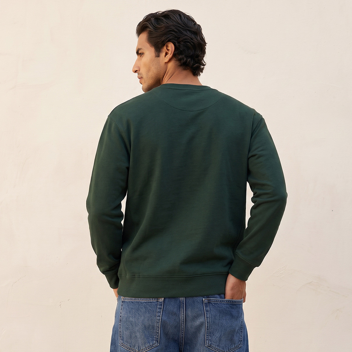 Splash Basic Regular Fit Sweatshirt-men-winterwear-hoodiesandsweatshirts-image-3