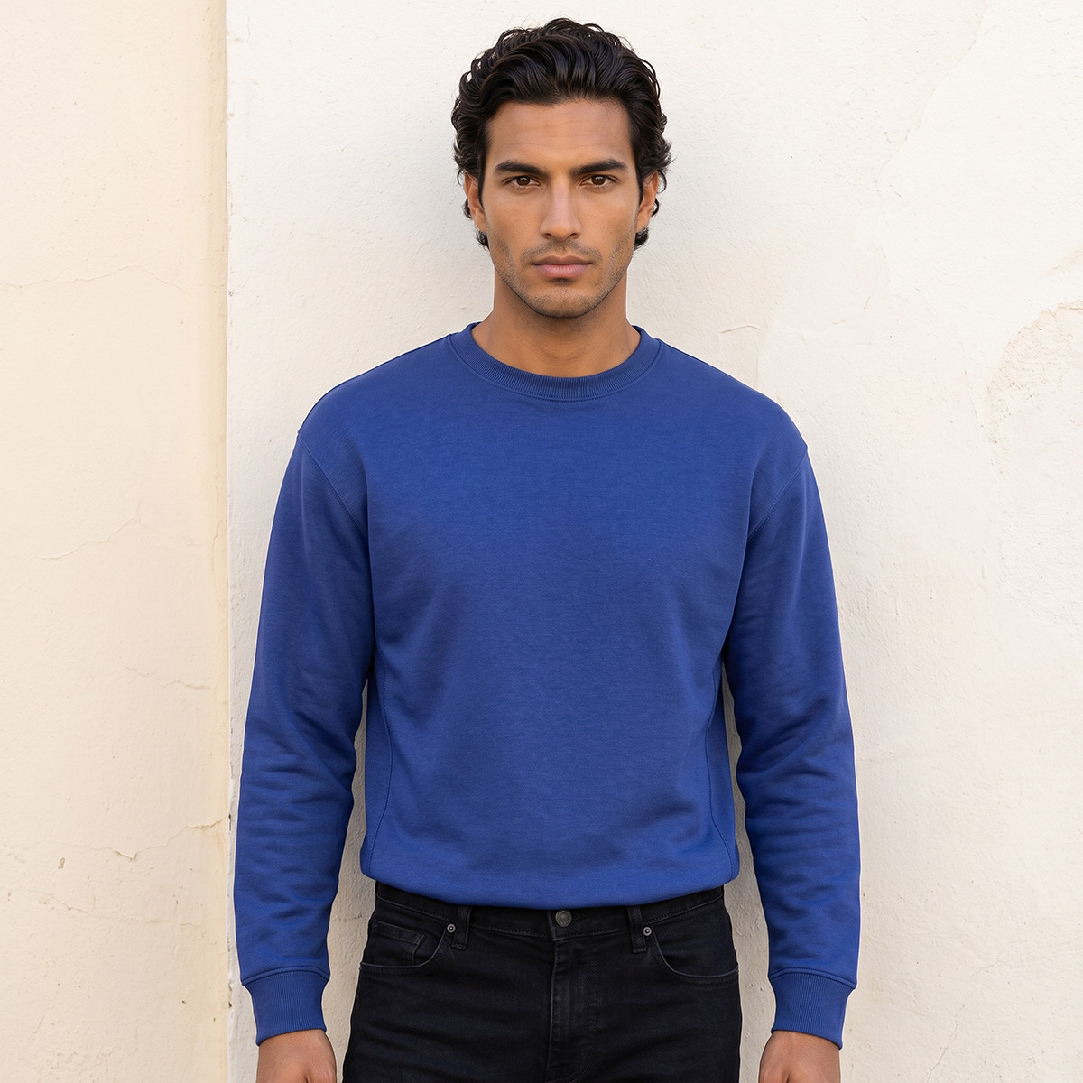 Splash Basic Regular Fit Sweatshirt-men-winterwear-hoodiesandsweatshirts-image-1