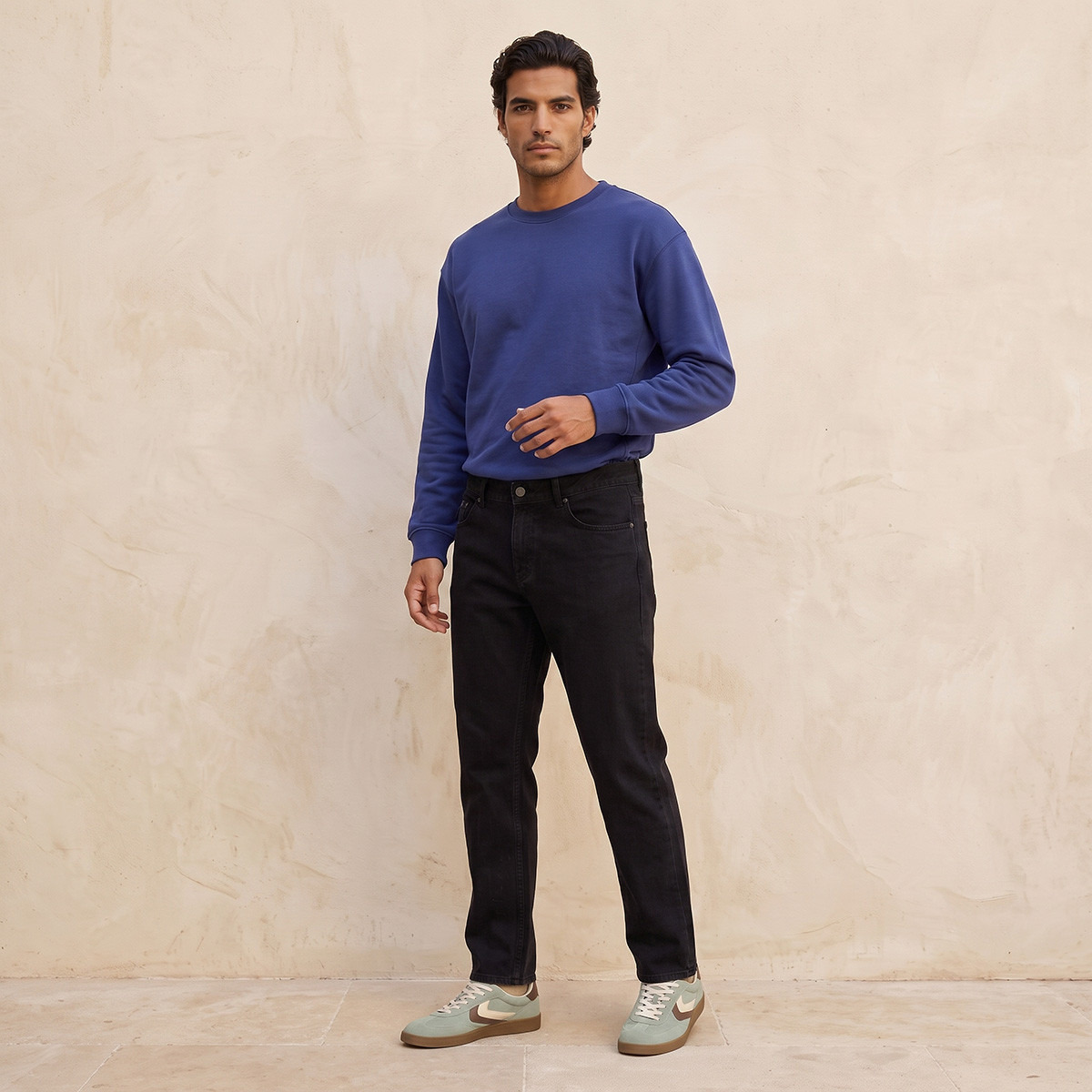 Splash Basic Regular Fit Sweatshirt-men-winterwear-hoodiesandsweatshirts-image-5