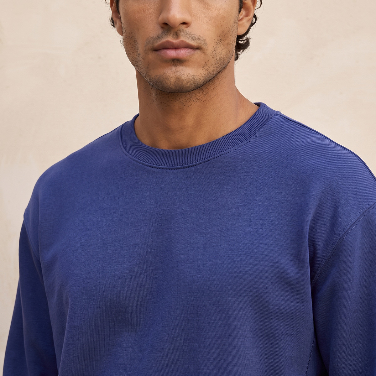 Splash Basic Regular Fit Sweatshirt-men-winterwear-hoodiesandsweatshirts-image-4