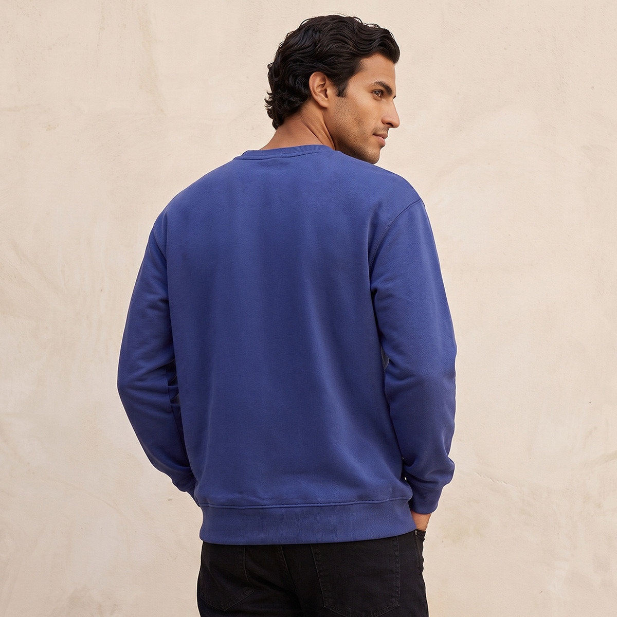 Splash Basic Regular Fit Sweatshirt-men-winterwear-hoodiesandsweatshirts-image-3