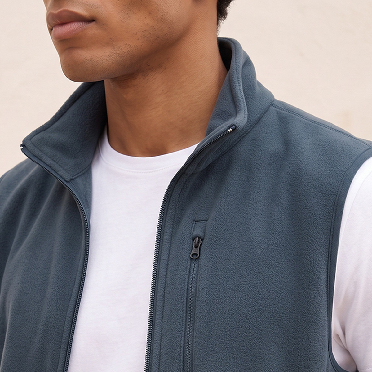 Splash Basics High Neck Fleece Gilet with Pockets-men-clothing-jacketsandblazers-jackets-image-4