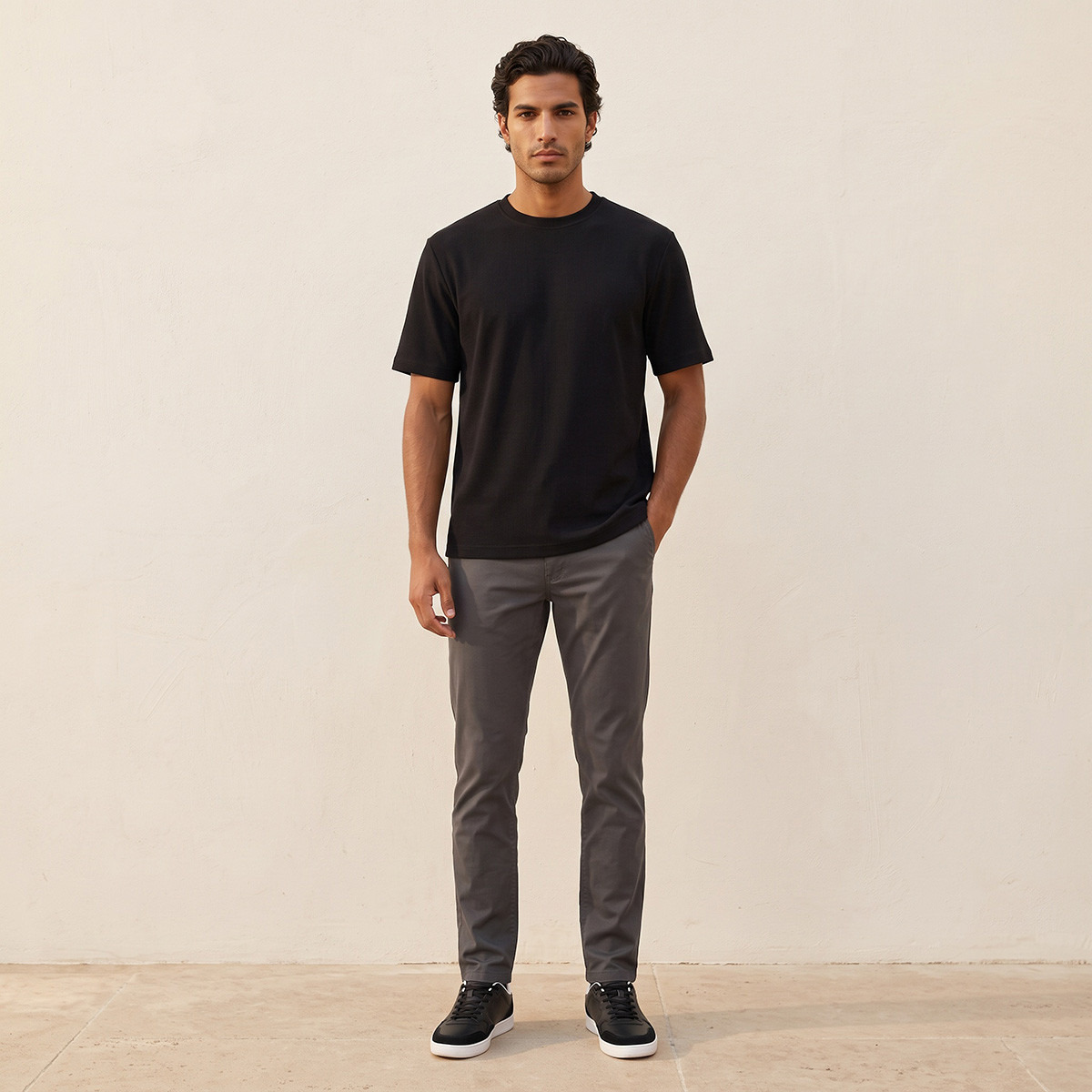 Splash Basic Slim Fit Chinos-men-clothing-bottoms-trousersandchinos-chinos-image-2