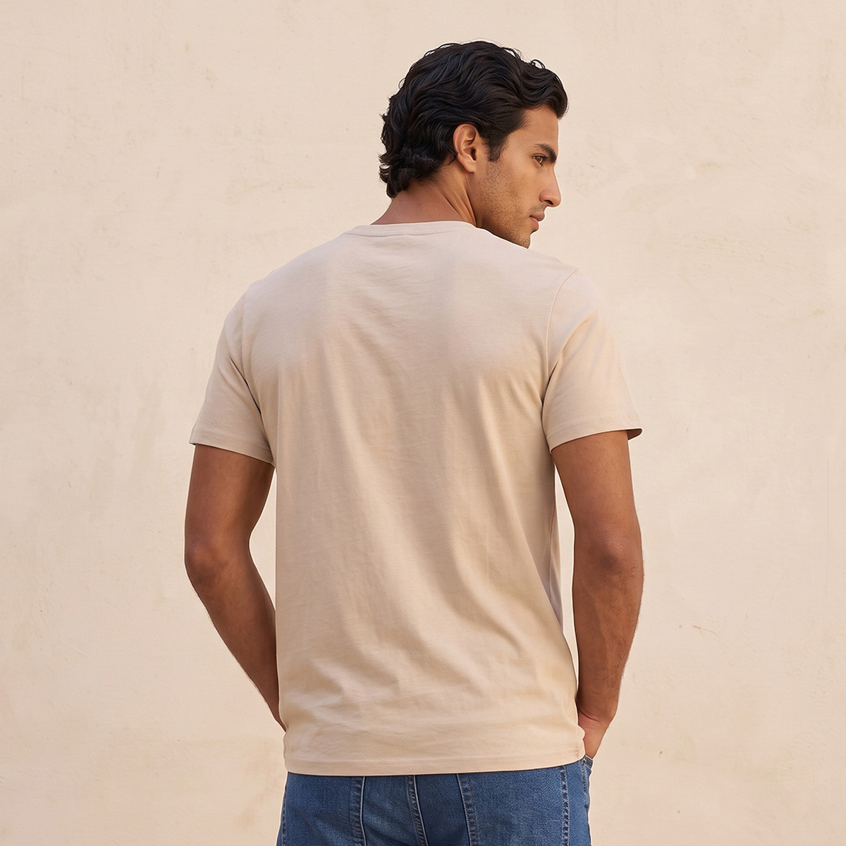 Splash Basic Cotton Crew Neck T-shirt-men-clothing-tshirtsandpolos-tshirts-image-3
