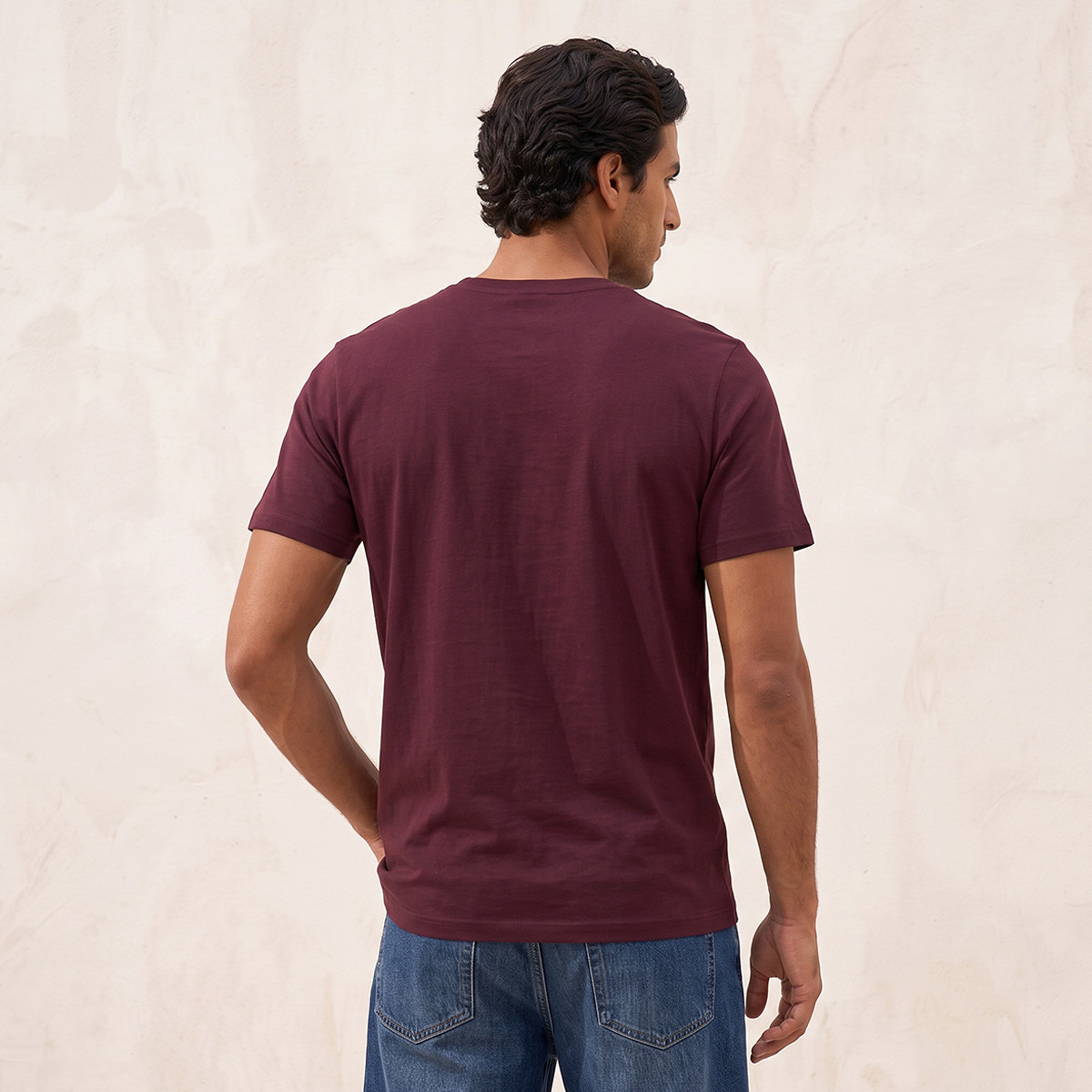 Splash Basic Cotton Crew Neck T-shirt-men-clothing-tshirtsandpolos-tshirts-image-3