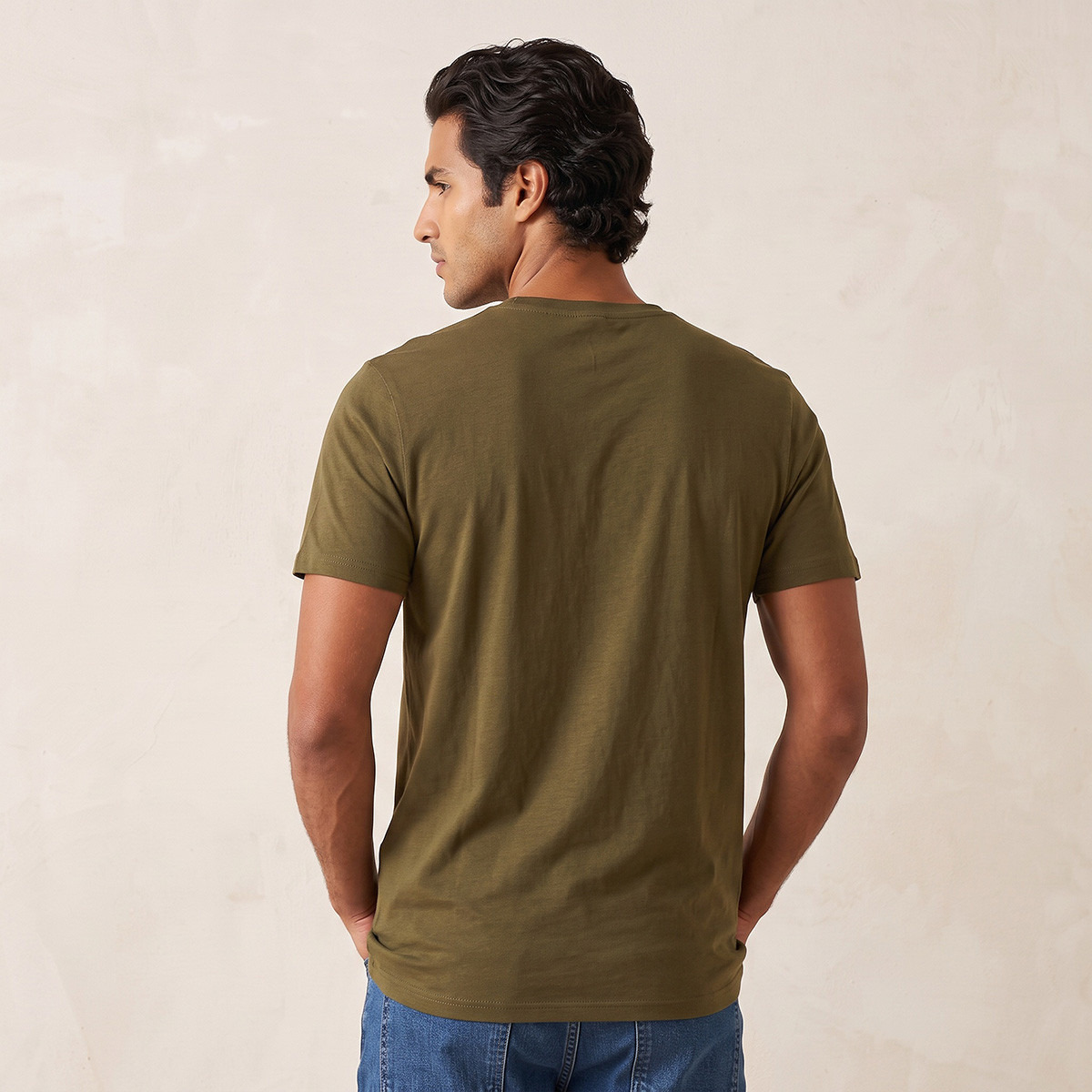 Splash Basic Cotton Crew Neck T-shirt-men-clothing-tshirtsandpolos-tshirts-image-3