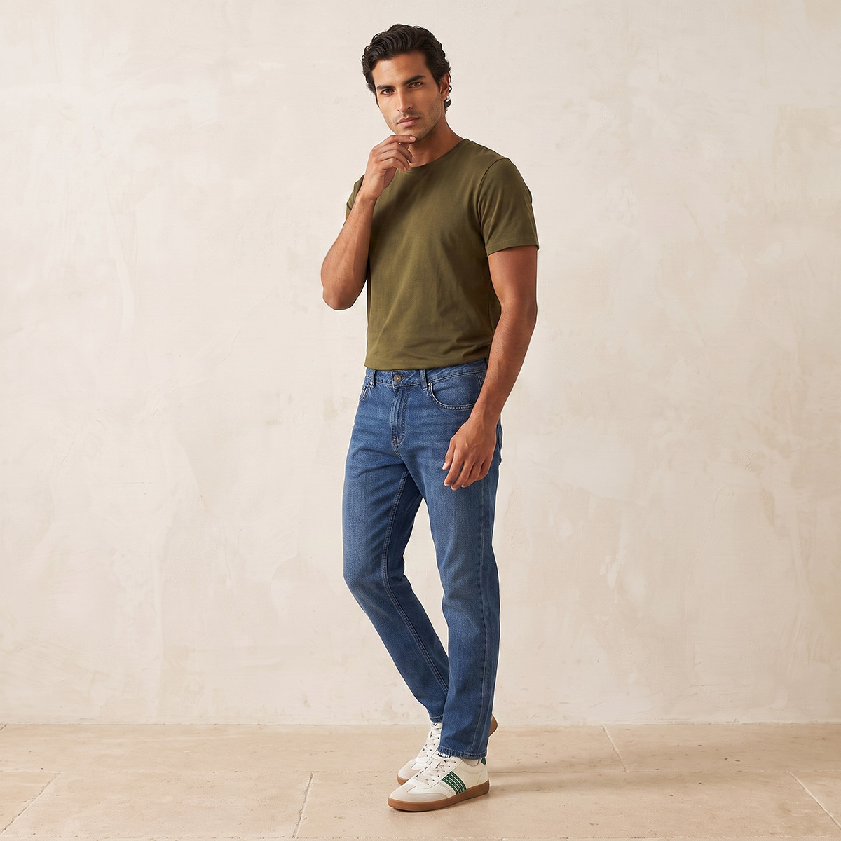 Splash Basic Cotton Crew Neck T-shirt-men-clothing-tshirtsandpolos-tshirts-image-4