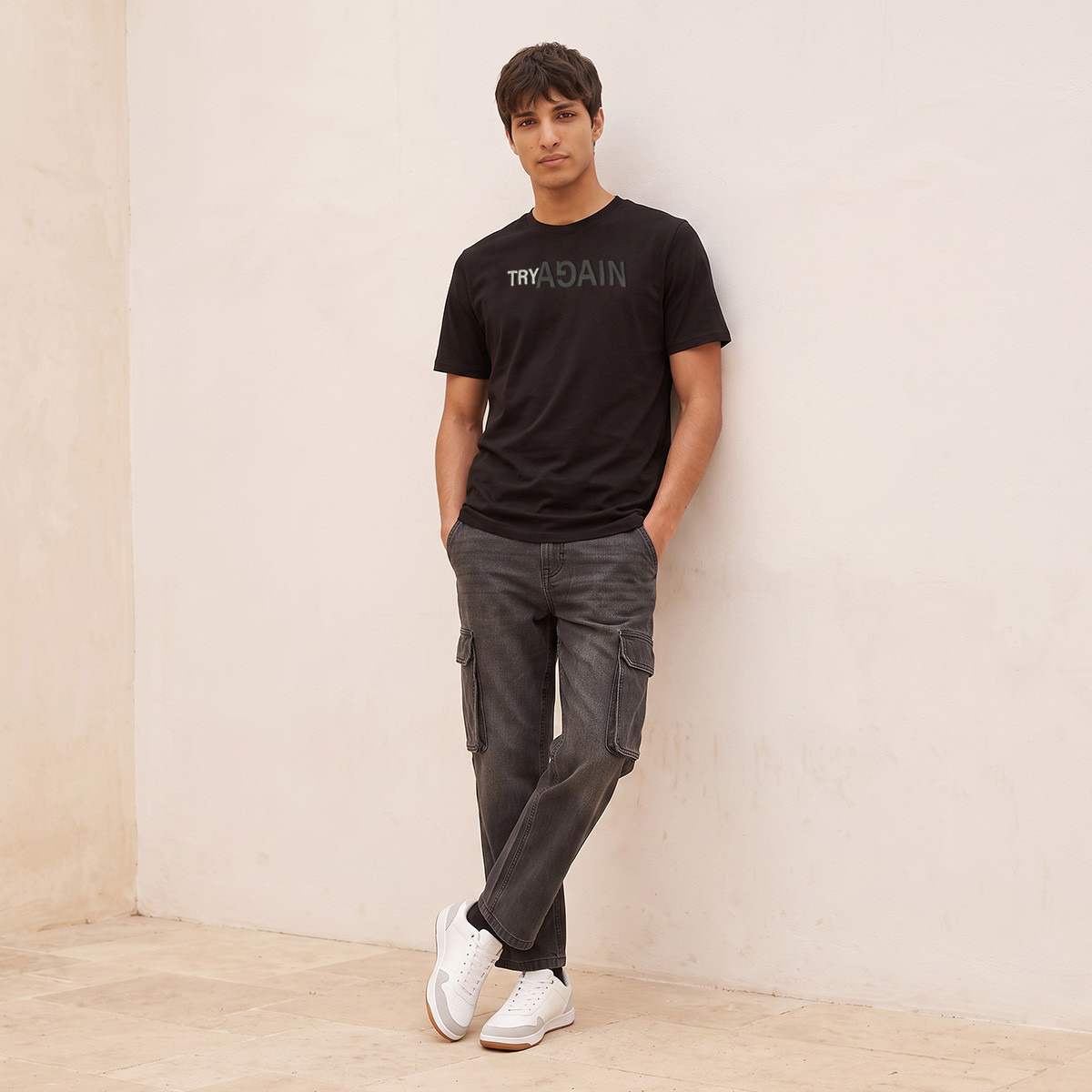 Splash Basic Slim Fit Cotton Crew Neck T-shirt-men-clothing-tshirtsandpolos-tshirts-image-2