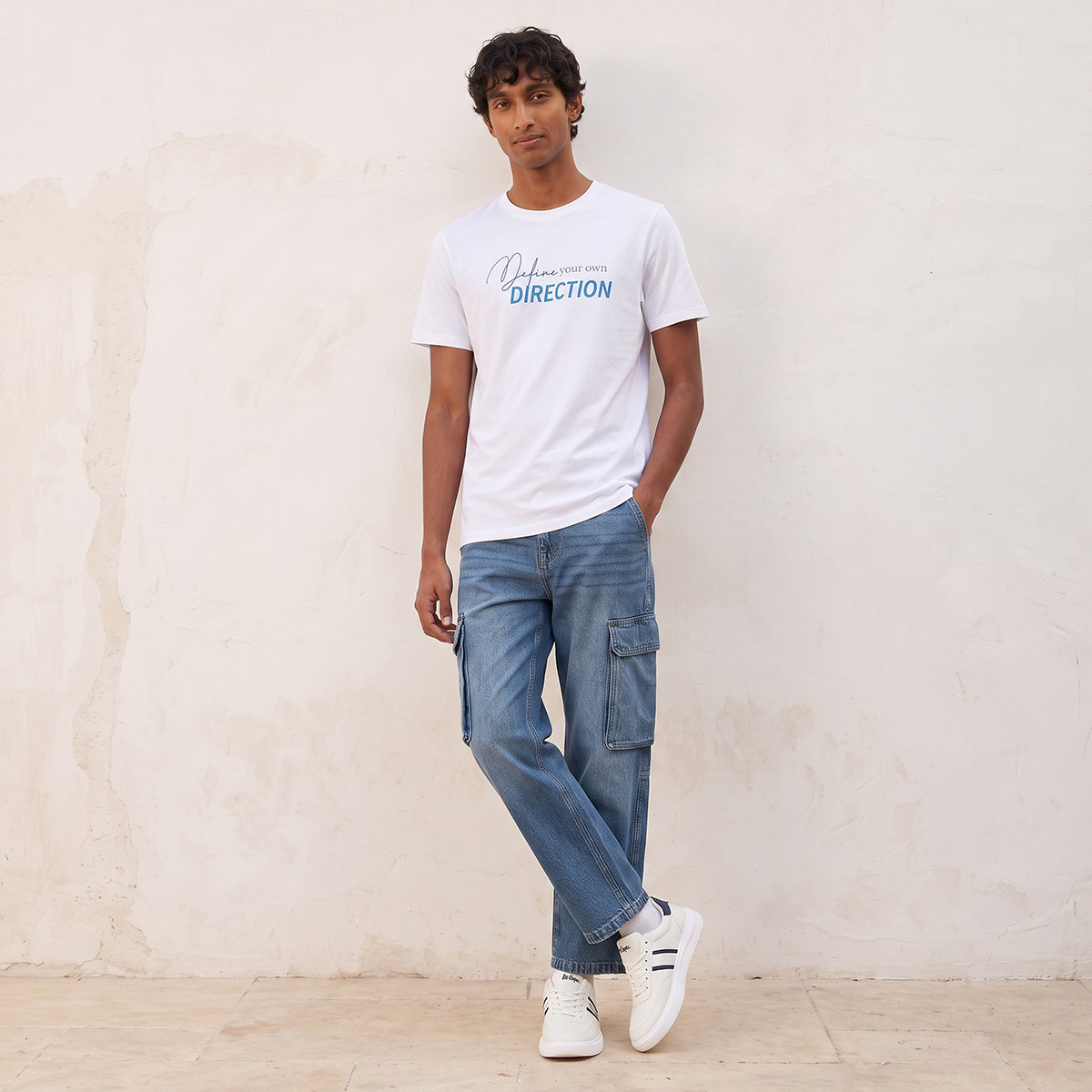 تيشيرت قطن بقصة سليم وياقة ضيقة من سبلاش بيسك-PROMO_SP_KSA_3_BUY2FORSAR49_130625-image-2