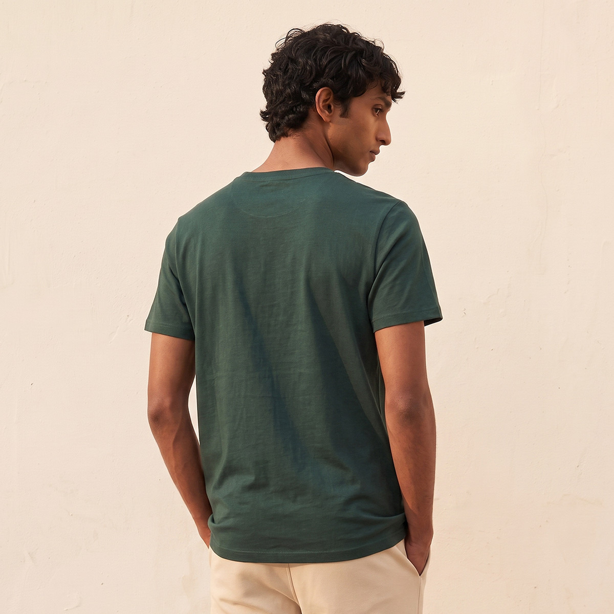 Splash Basic Slim Fit Cotton Crew Neck T-shirt-men-clothing-tshirtsandpolos-tshirts-image-3
