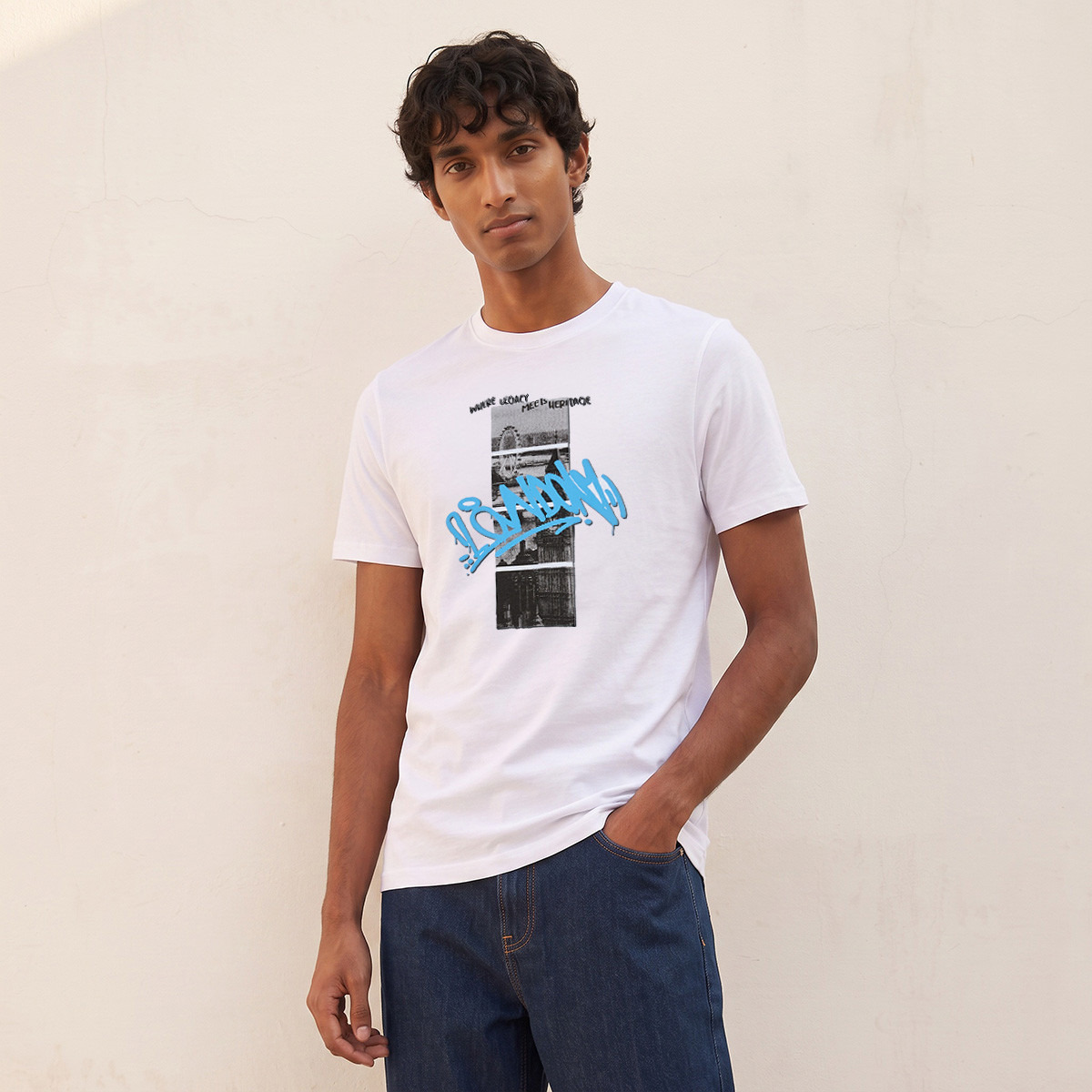 Splash Basic Slim Fit Cotton Crew Neck T-shirt-men-clothing-tshirtsandpolos-tshirts-image-1