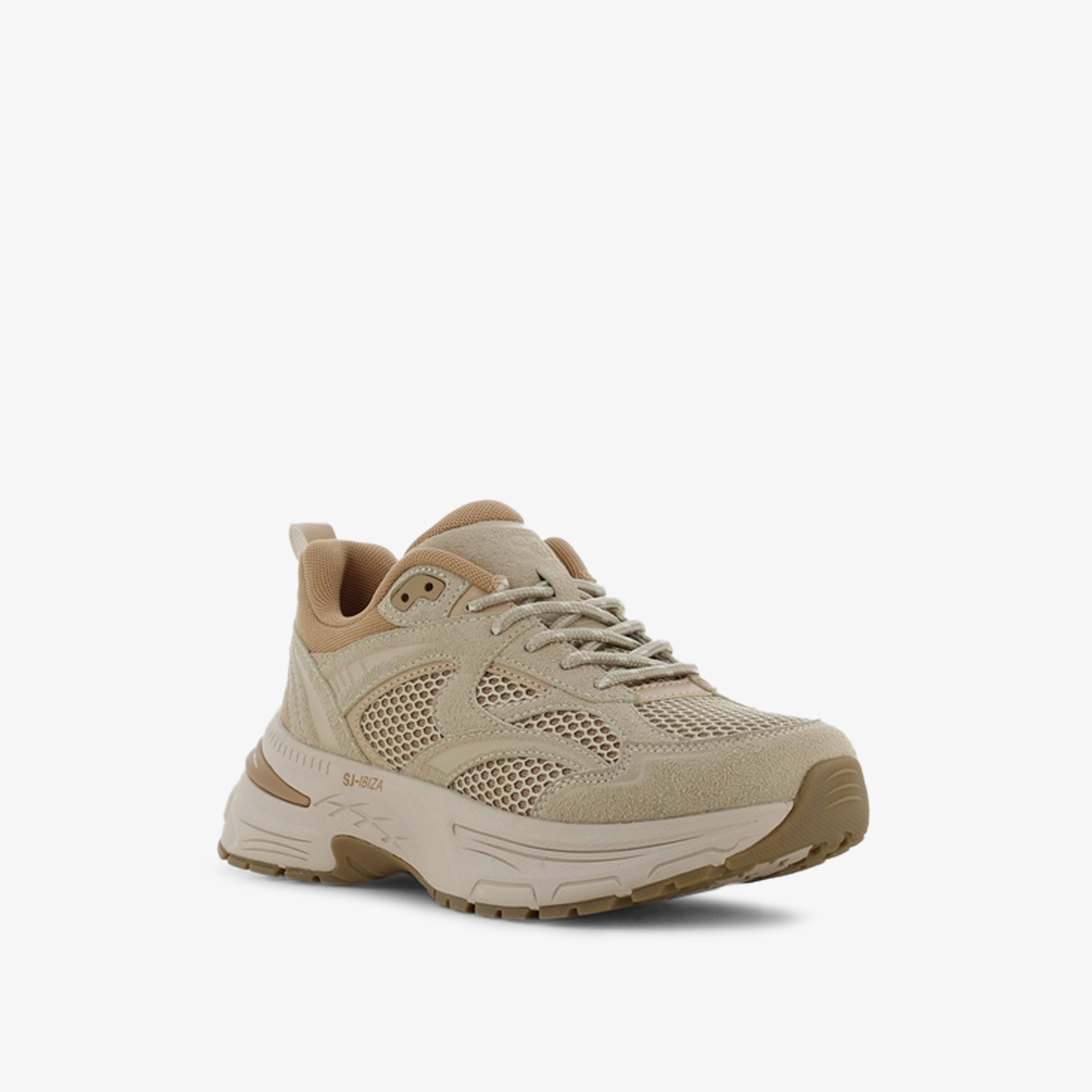 حذاء سنيكرز بكاحل منخفض وألواح ورباط إغلاق للنساء من إس جيه-women-shoes-sneakers-image-1