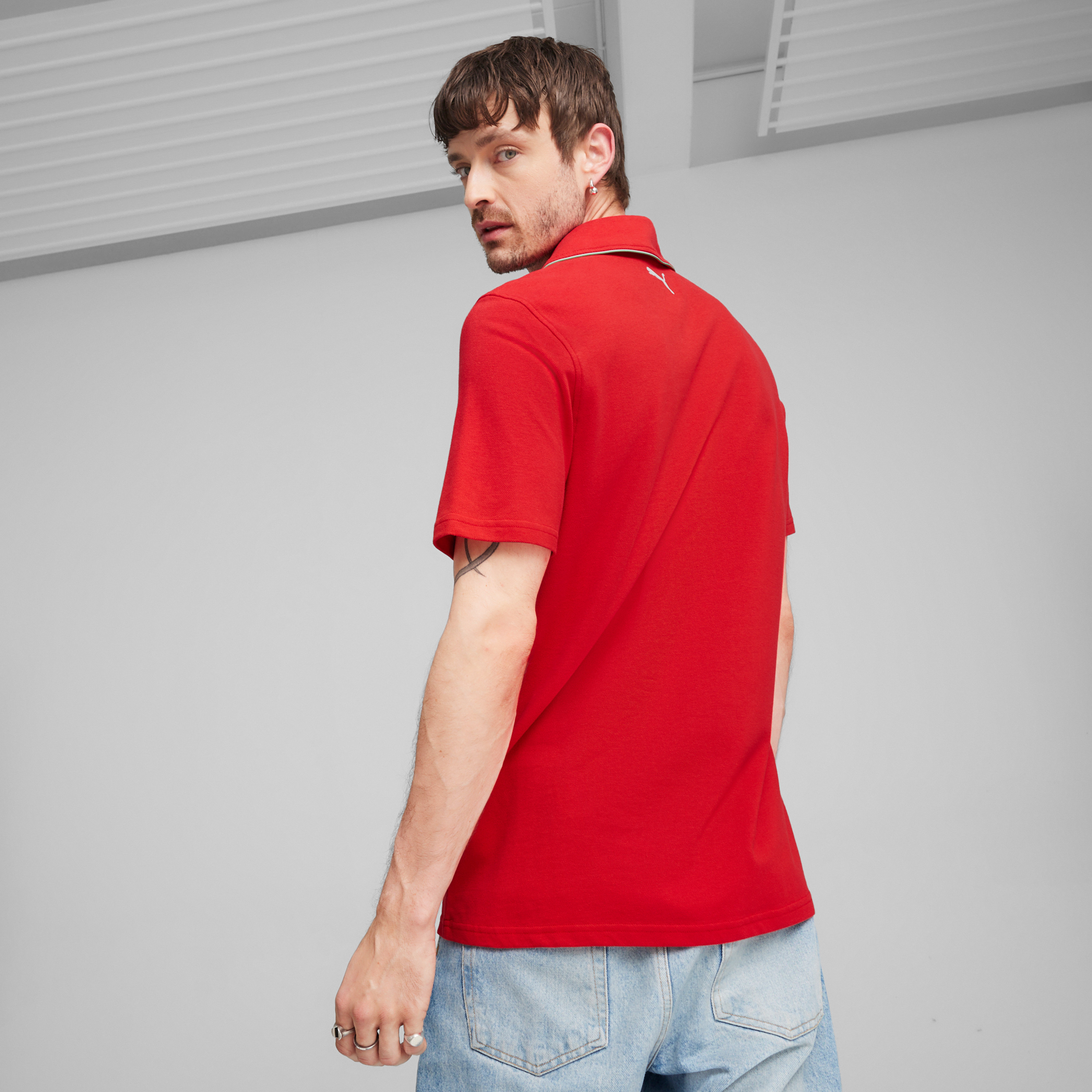 بوما تي شيرت بولو سباق فيراري للرجال 623801 |OE-men-clothing-tshirtsandpolos-polos-image-9