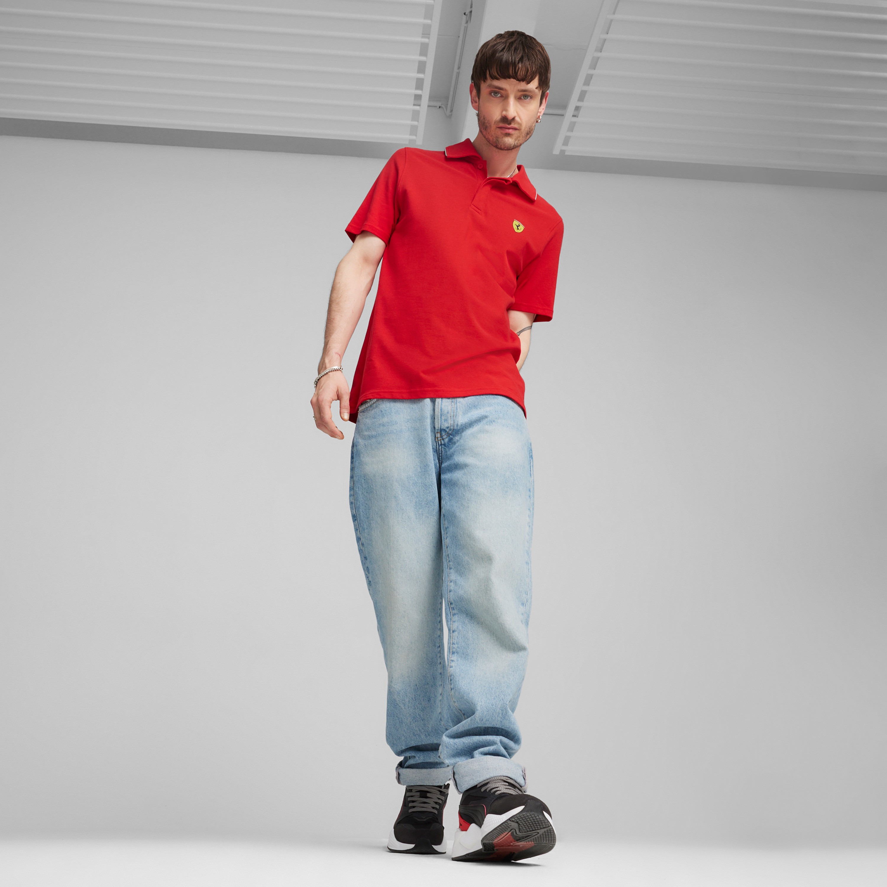 بوما تي شيرت بولو سباق فيراري للرجال 623801 |OE-men-clothing-tshirtsandpolos-polos-image-10