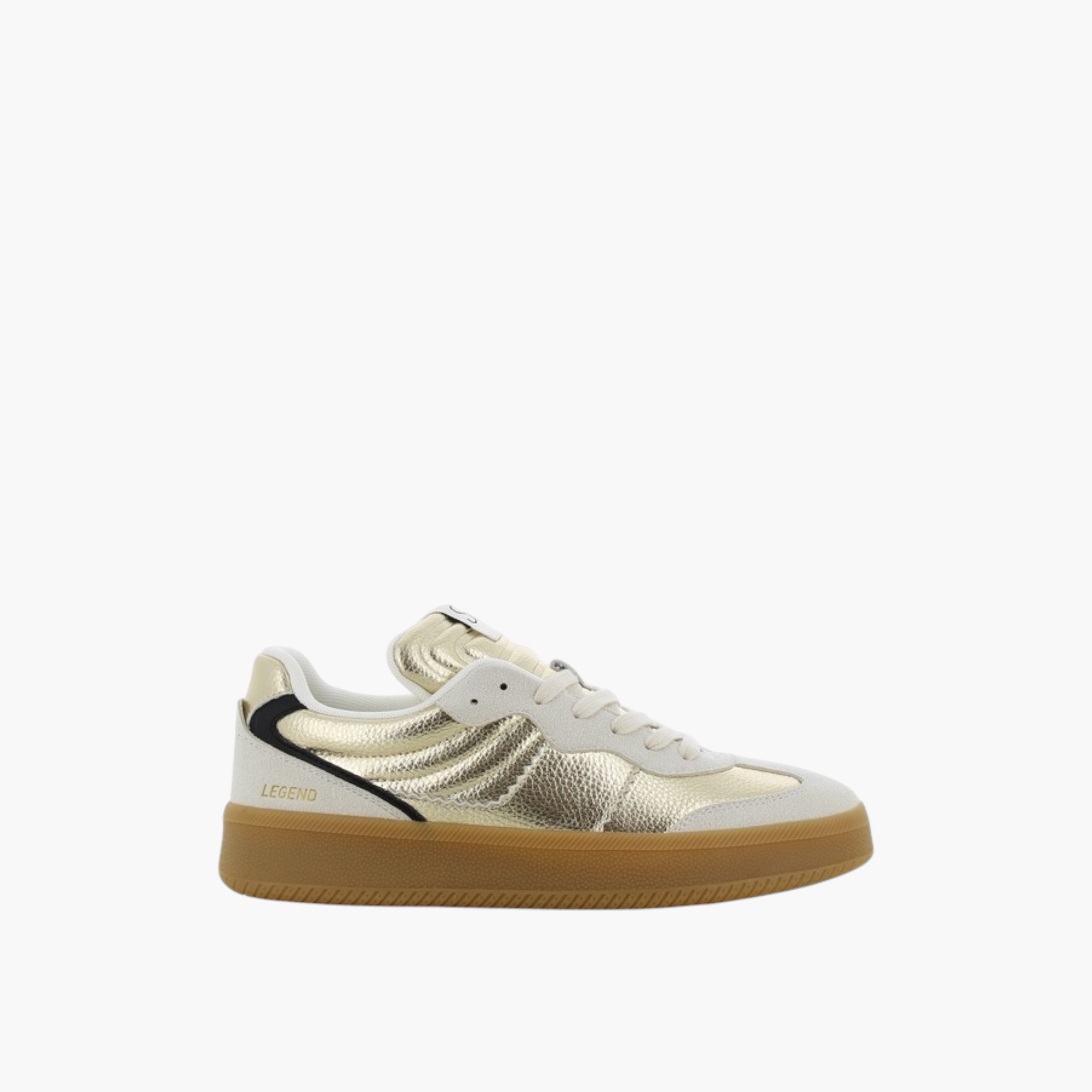 SJ Women's Metallic Lace-Up Closure Sneakers-women-shoes-sneakers-image-2