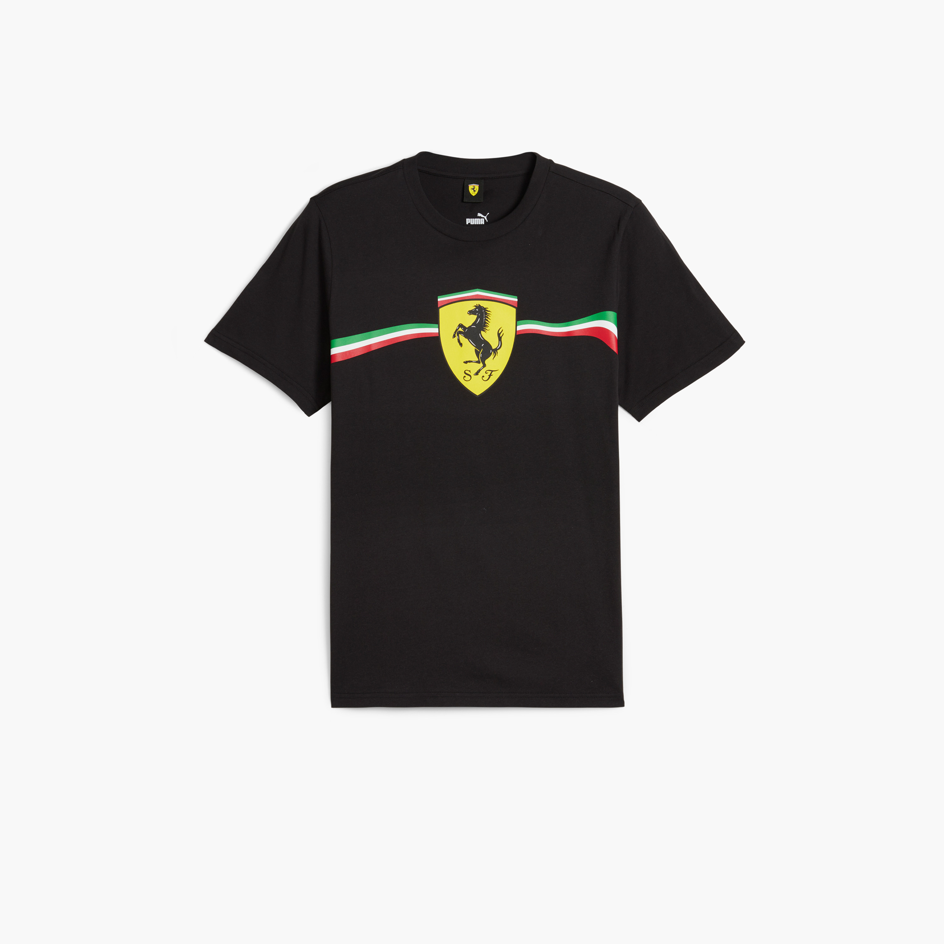 Puma Ferrari Race Big Shield Heritage Men T-shirt 623807 | OE-men-clothing-sportswearandactivewear-tshirtsandpolos-image-2