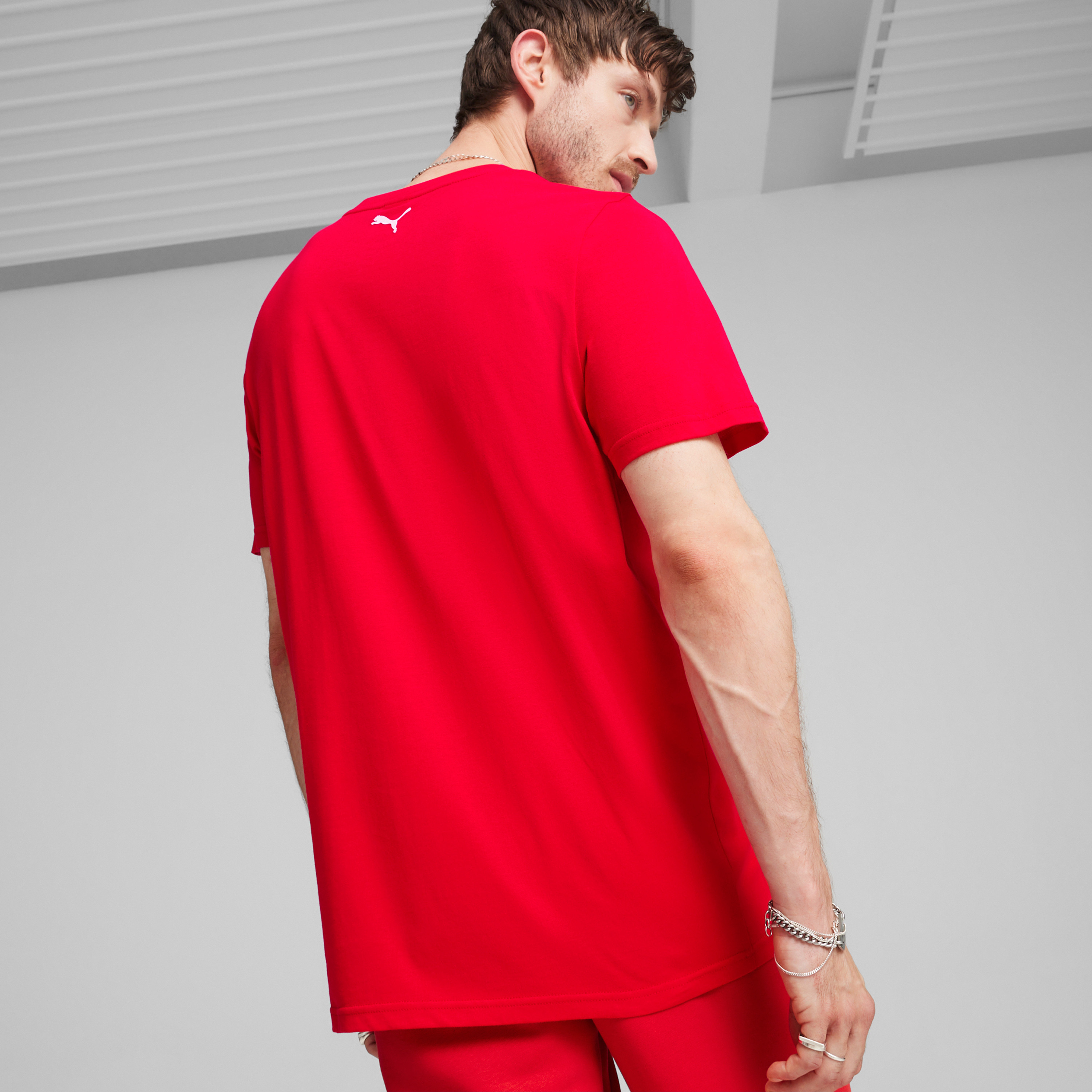 Puma Ferrari Race Big Shield Heritage Men T-shirt 623807 | OE-men-clothing-sportswearandactivewear-tshirtsandpolos-image-4