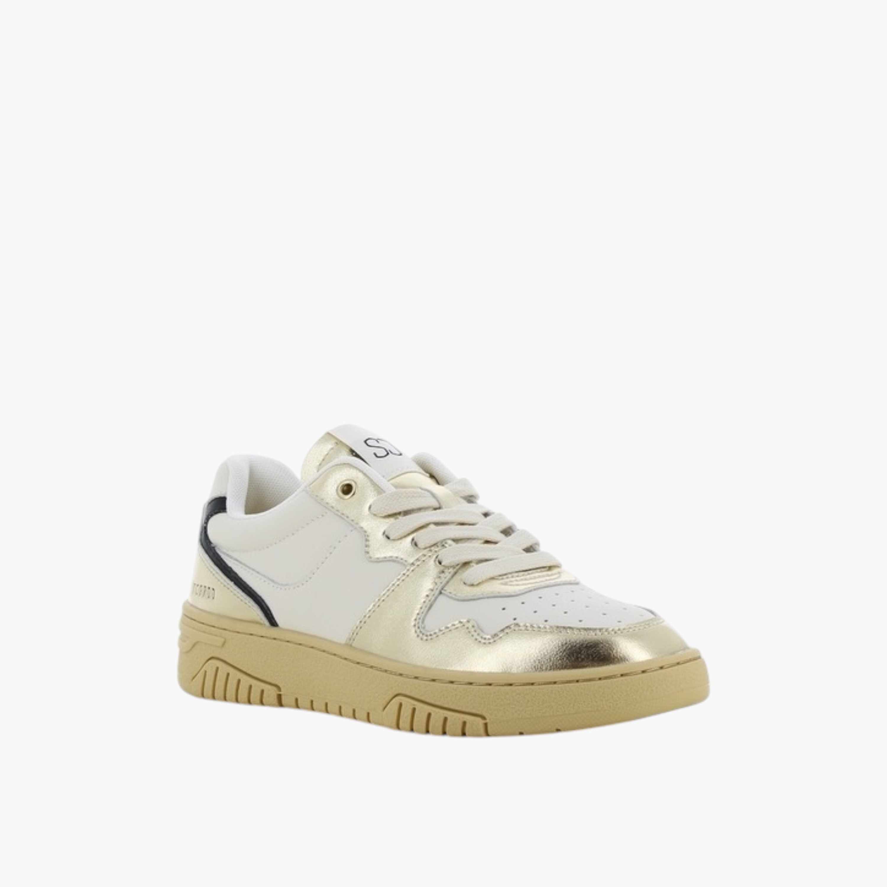 حذاء سنيكرز ميتاليك برباط إغلاق للنساء من إس جيه-women-shoes-sneakers-image-1