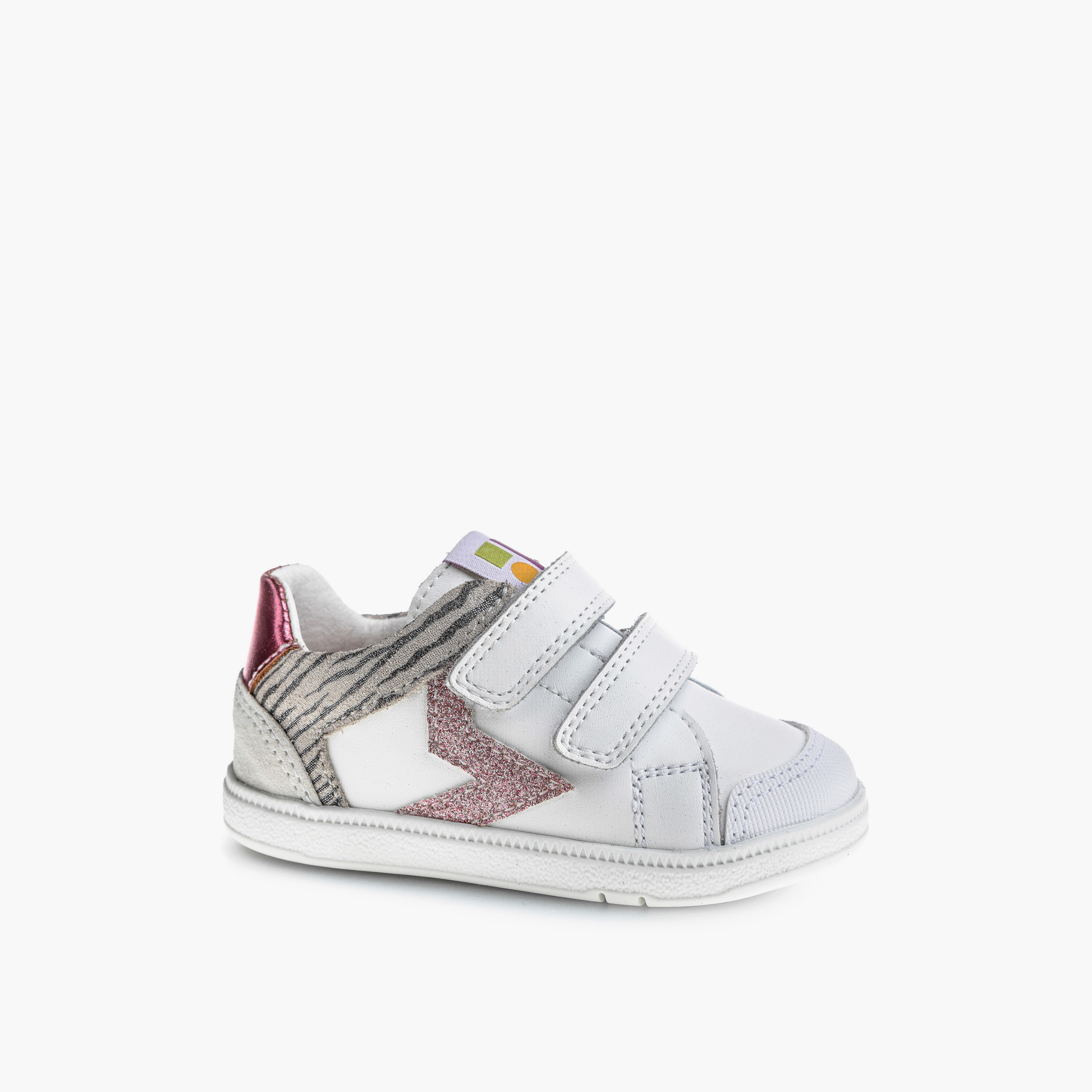 Pablosky Girls' Sneakers with Hook and Loop Closure - 62410-girls-shoes-schoolshoes-image-1