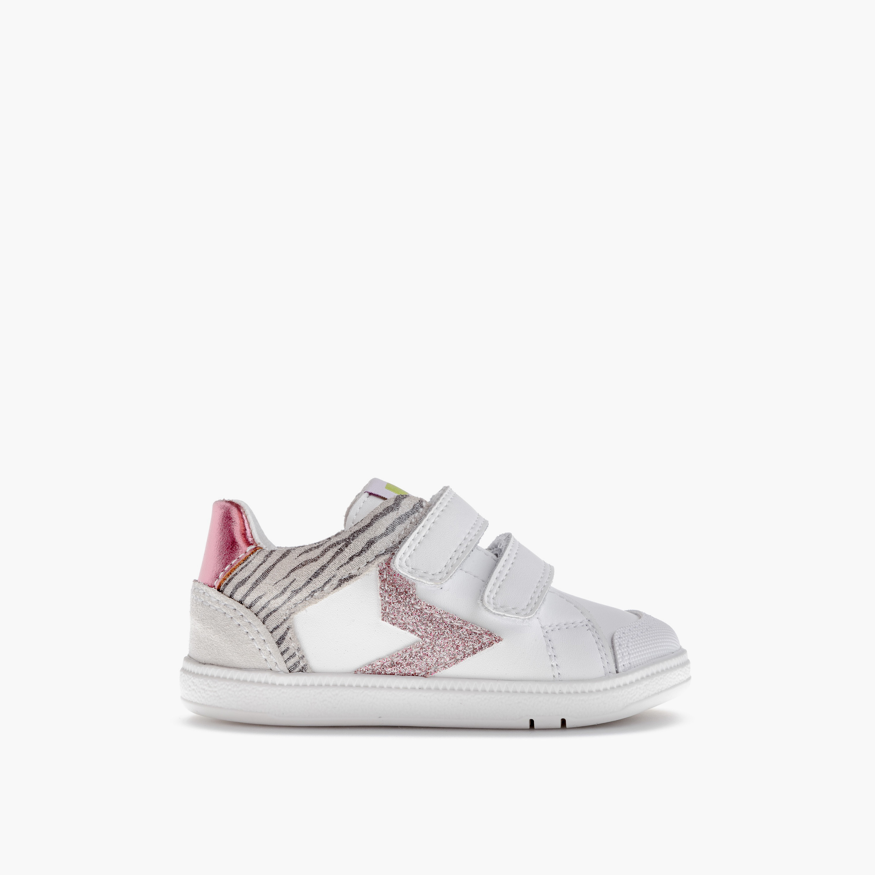 Pablosky Girls' Sneakers with Hook and Loop Closure - 62410-girls-shoes-schoolshoes-image-3