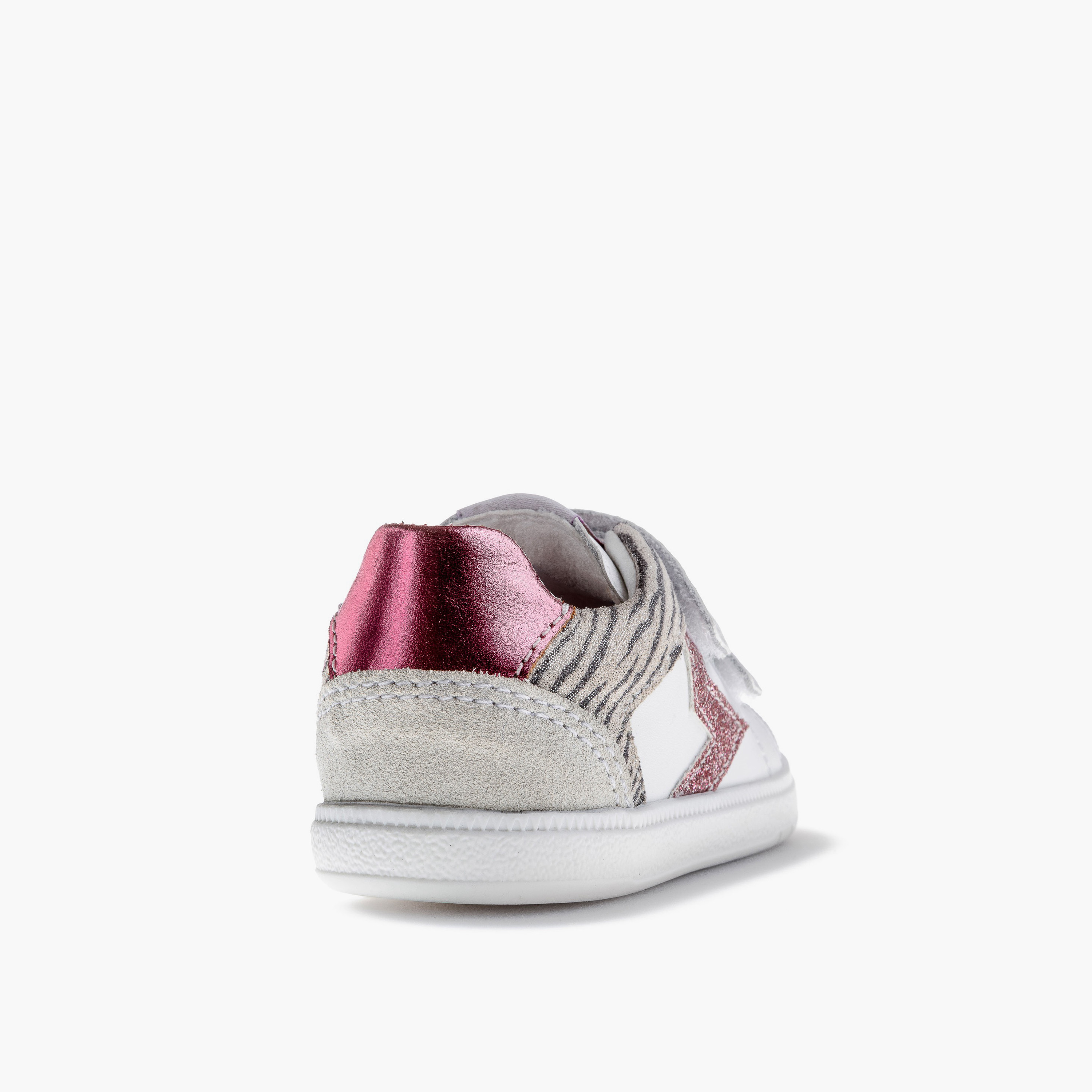 Pablosky Girls' Sneakers with Hook and Loop Closure - 62410-girls-shoes-schoolshoes-image-4