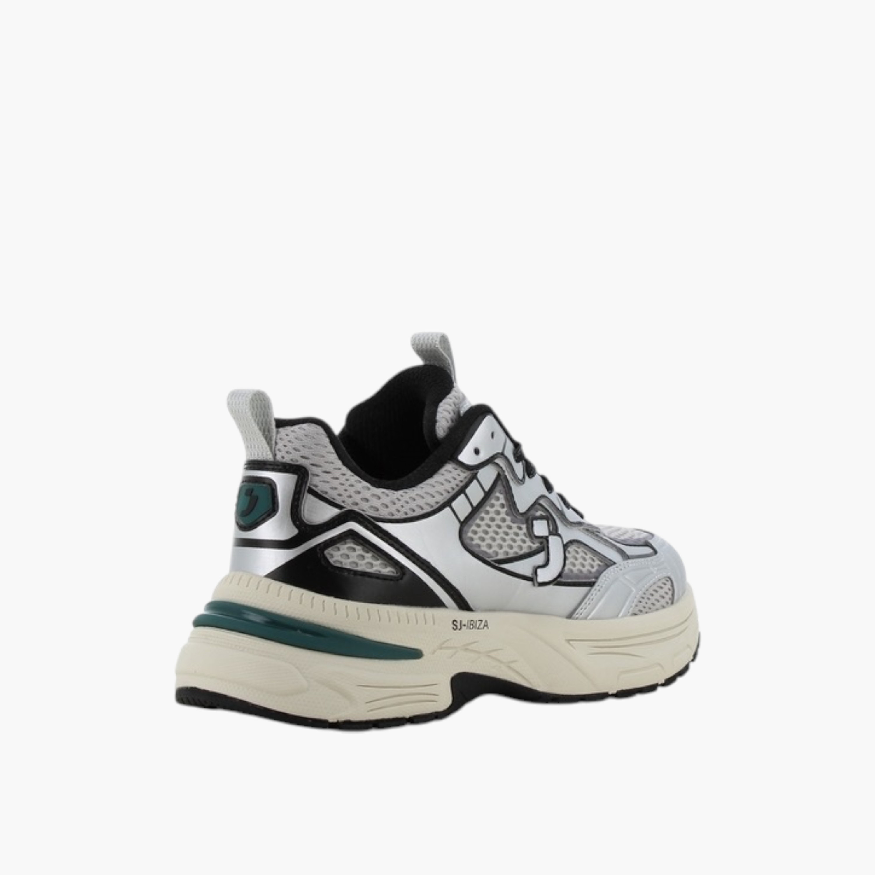 SJ Women's Panelled Lace-Up Sneakers-women-shoes-sneakers-image-3
