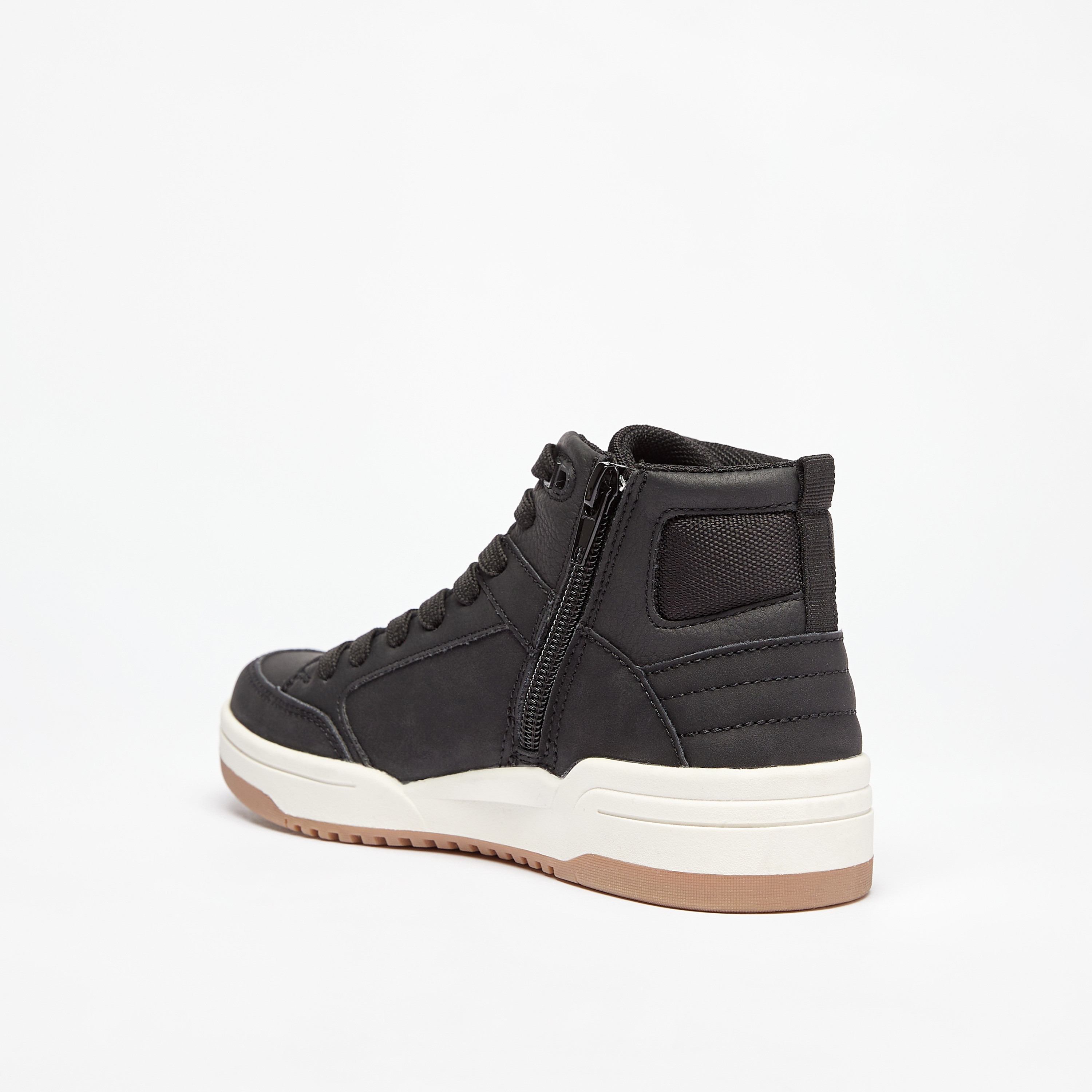 حذاء سنيكرز بكاحل مرتفع وسحاب إغلاق متعدد التصاميم من مستر دوتشيني-boys-shoes-sneakers-image-7