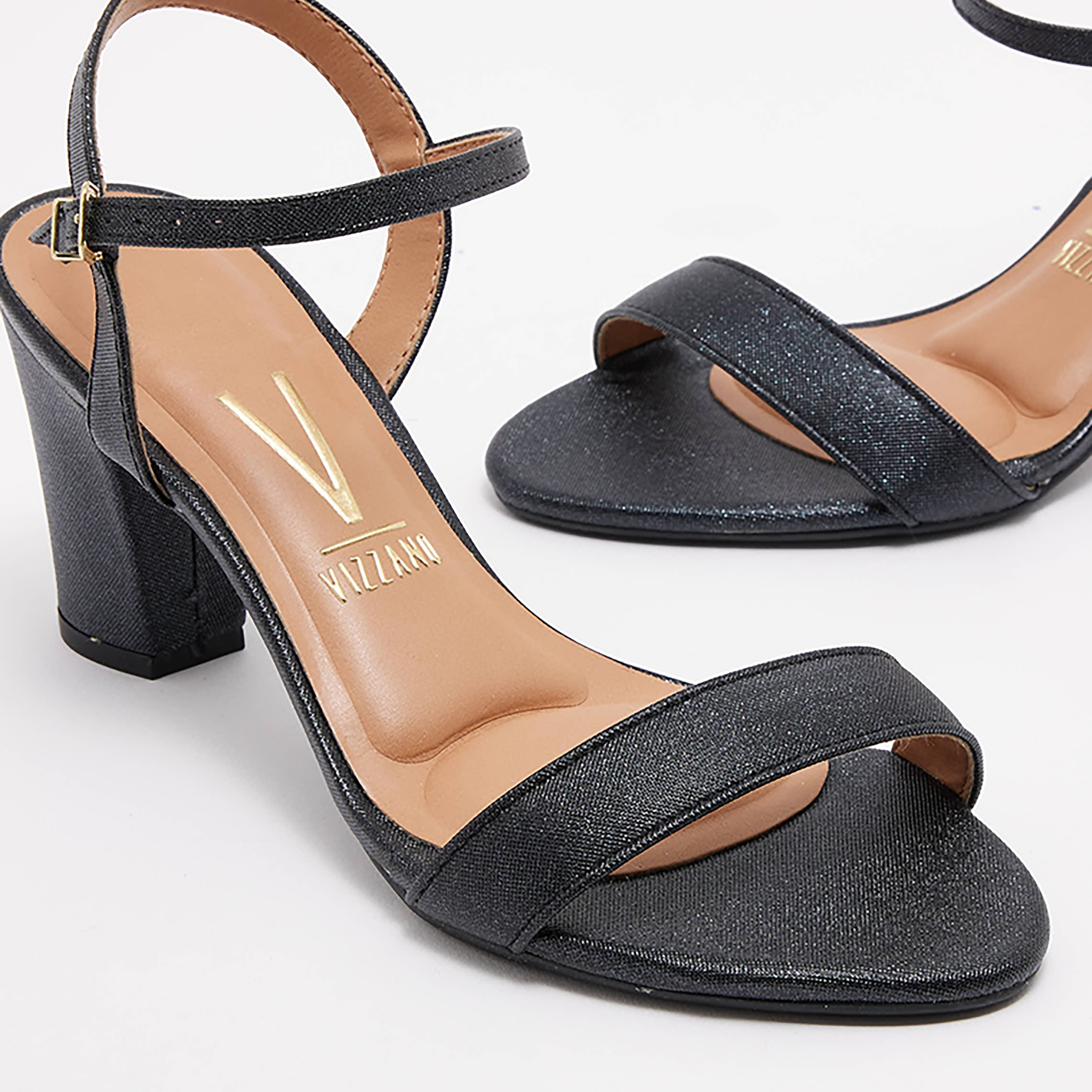 6262-474-11599 | صندل نسائي بكعب عريض مع رباط للكاحل من فيزانو-women-shoes-heels-image-4