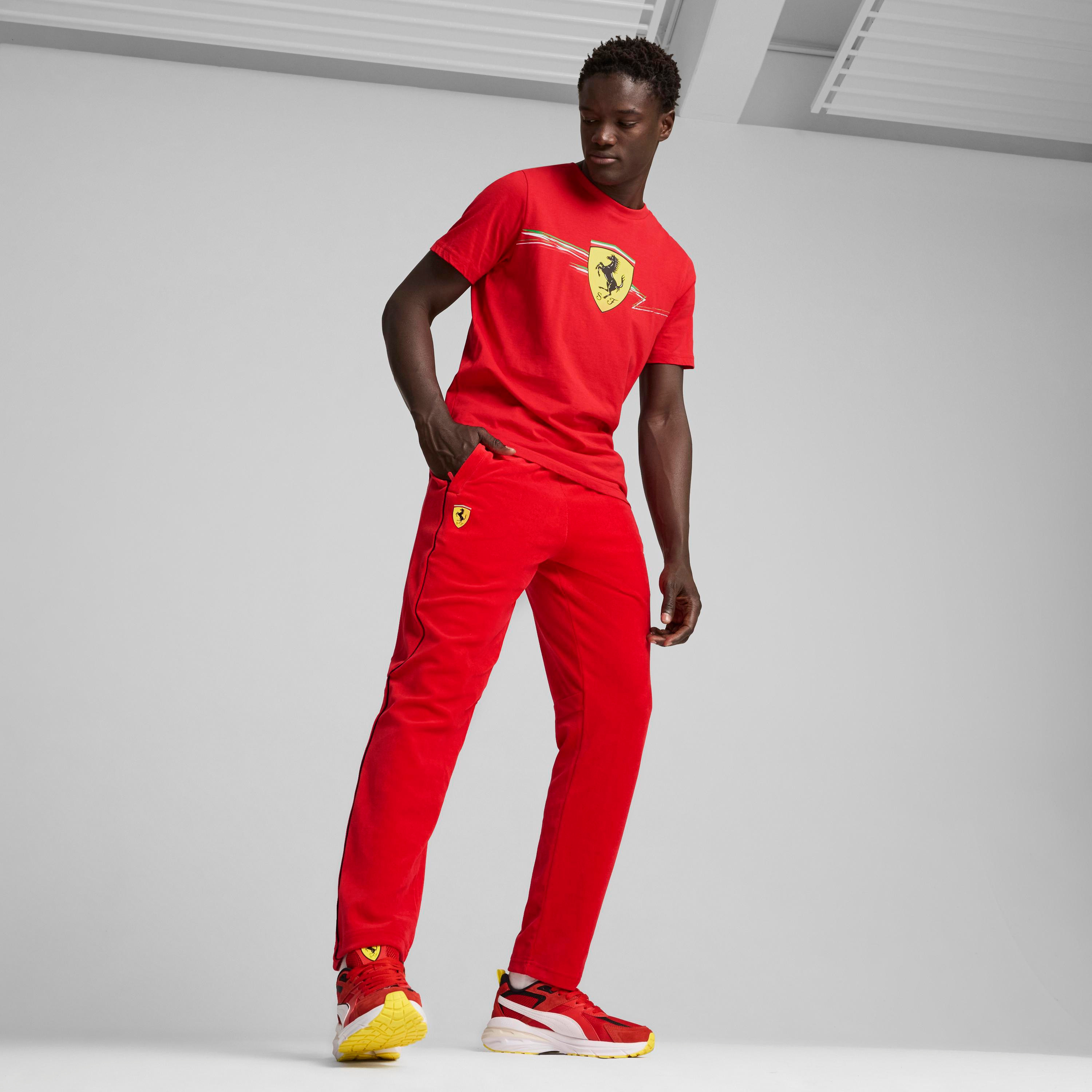 Puma Men's Ferrari Race Big Shield T-Shirt | OE-men-clothing-sportswearandactivewear-tshirtsandpolos-image-2