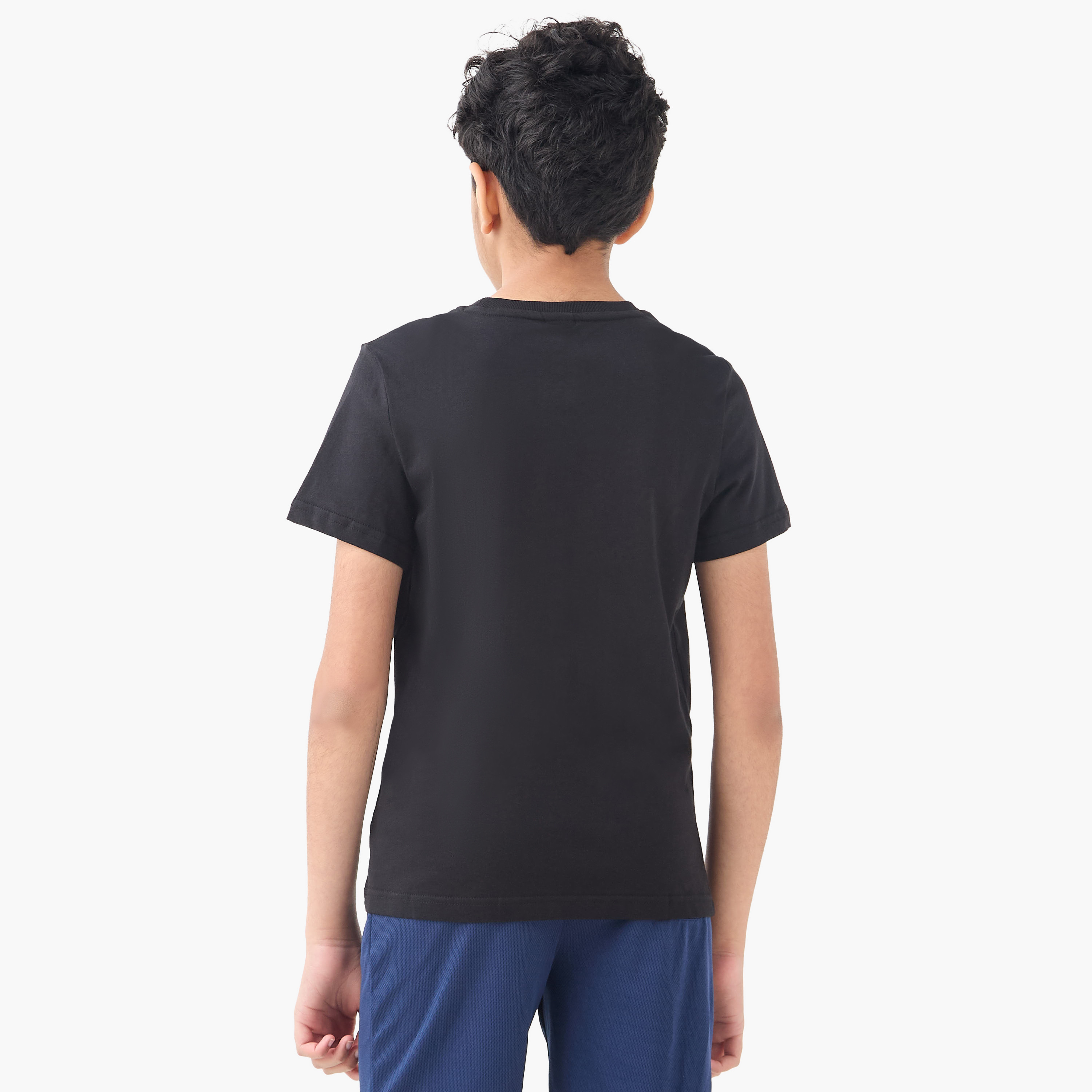 تيشيرت ملون للأولاد فيراري ريس بيج شيلد من بوما | OE-boys-clothing-sportswear-tops-image-5