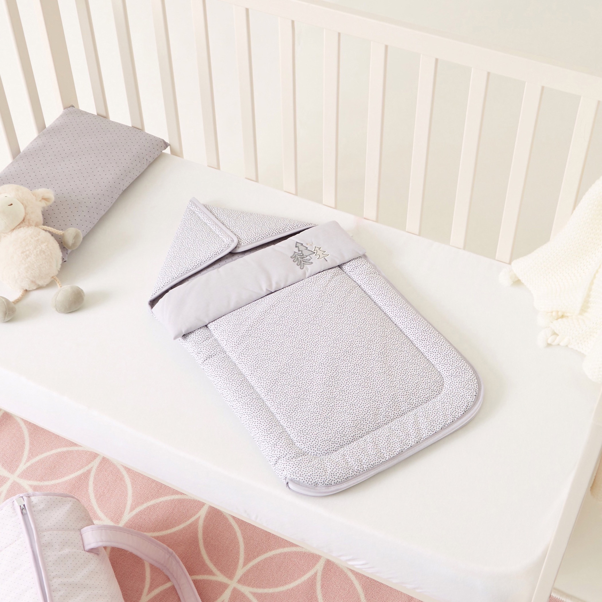Cambrass All-Over Printed Nest Bag-baby-nursery-blanketsandswaddles-swaddlesandsleepingbags-image-1