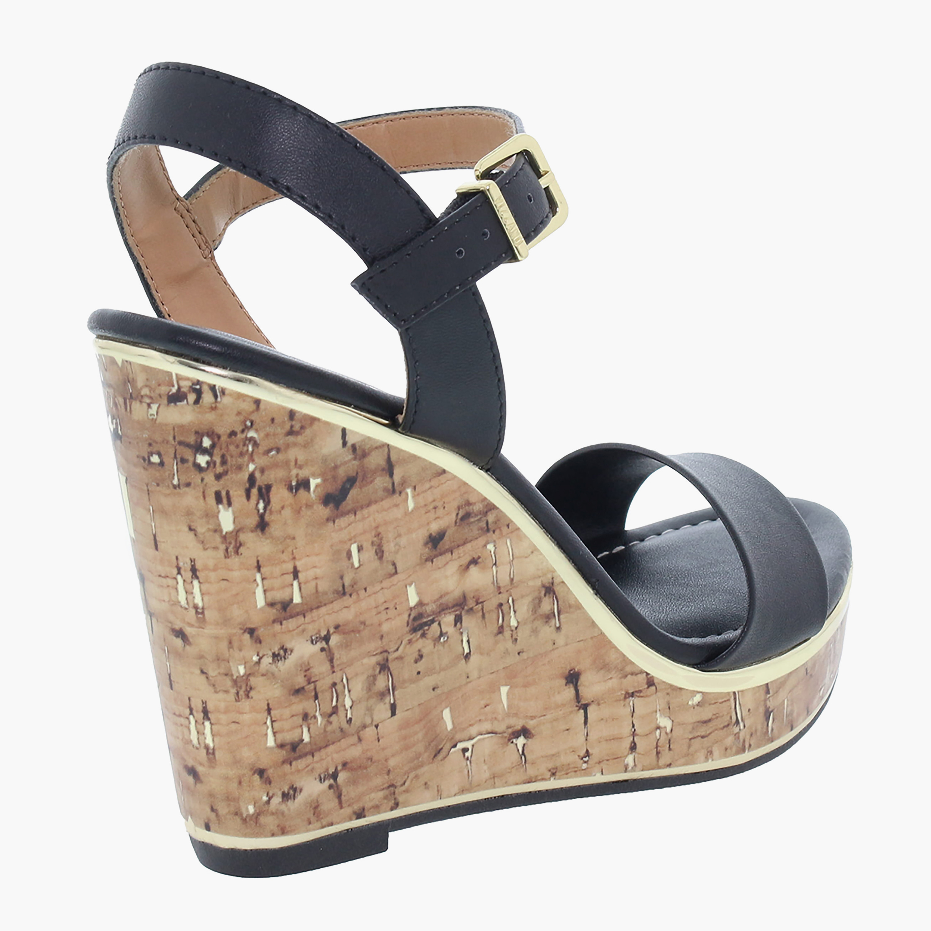 6283-4700-7286 | صنادل ويدج نسائي مع رباط للكاحل من فيزانو-women-shoes-heels-image-3