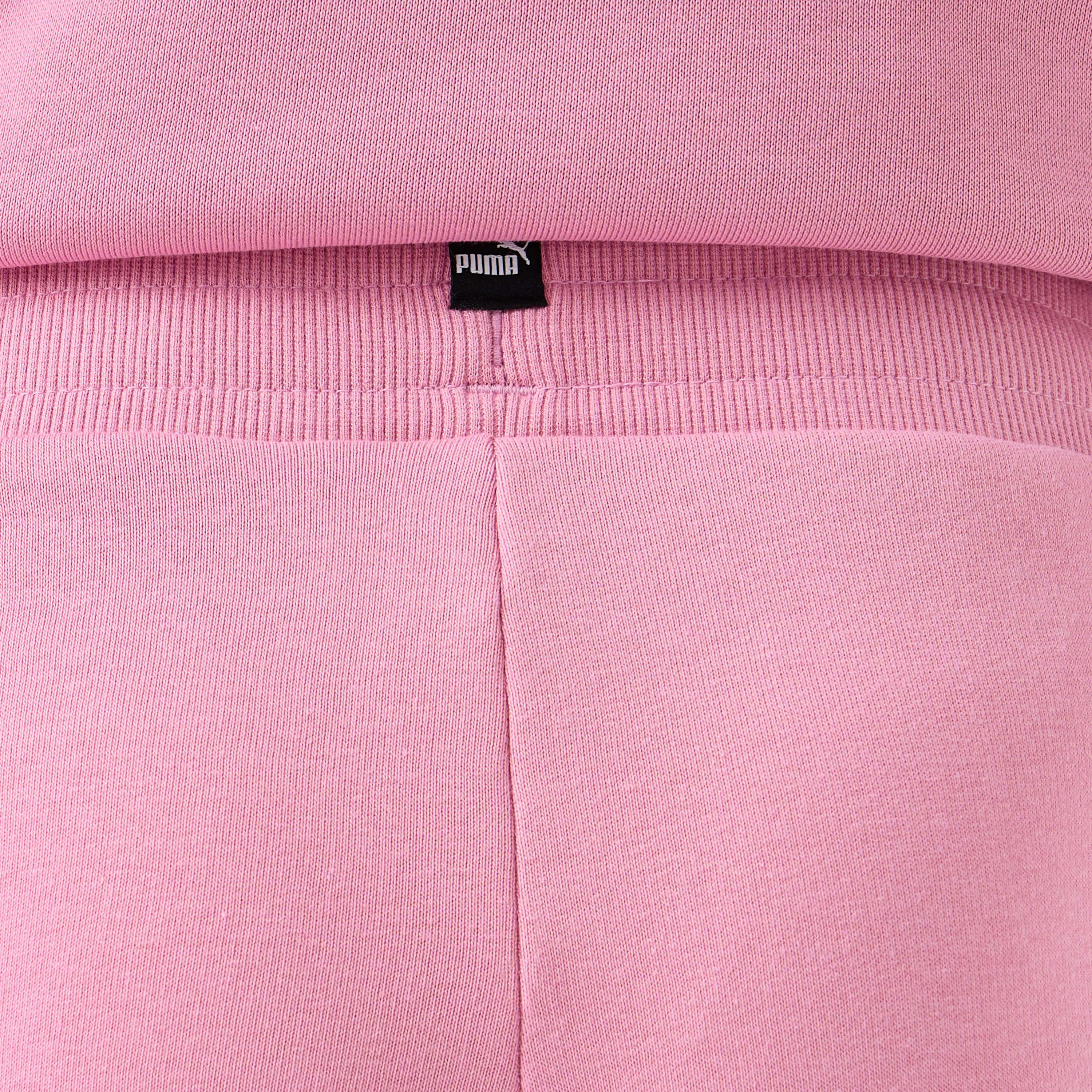 PUMA Logo Print Joggers with Elasticated Waistband and Pockets-girls-clothing-sportswear-bottoms-image-4