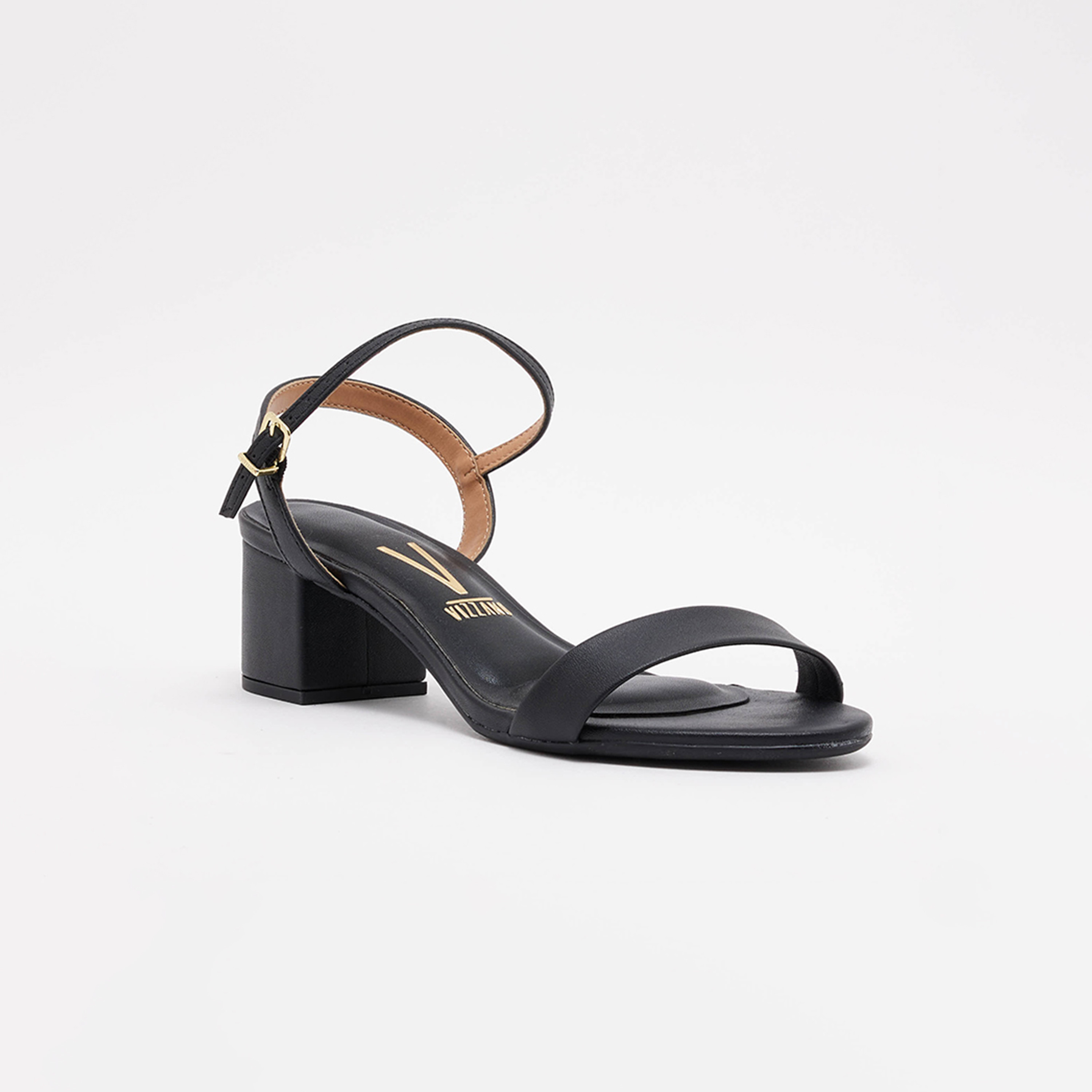 6291-1300-7286 | صندل نسائي بكعب عريض مع رباط للكاحل من فيزانو-women-shoes-heels-image-1