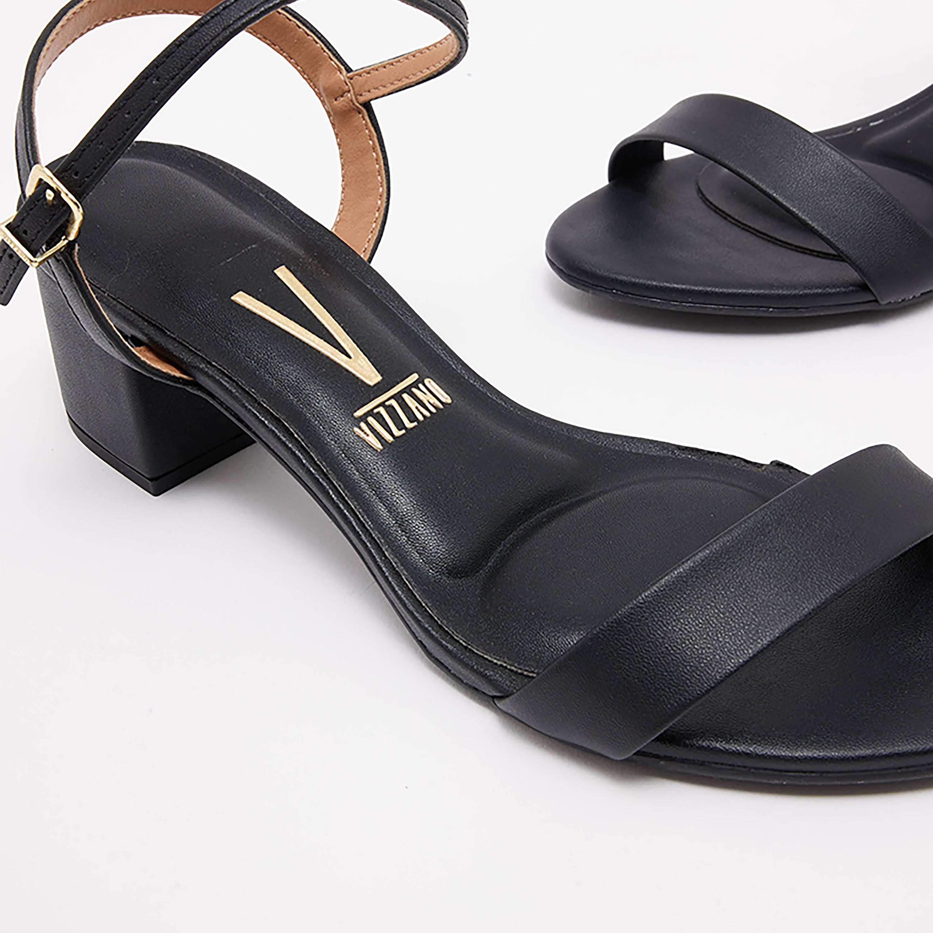 6291-1300-7286 | صندل نسائي بكعب عريض مع رباط للكاحل من فيزانو-women-shoes-heels-image-2
